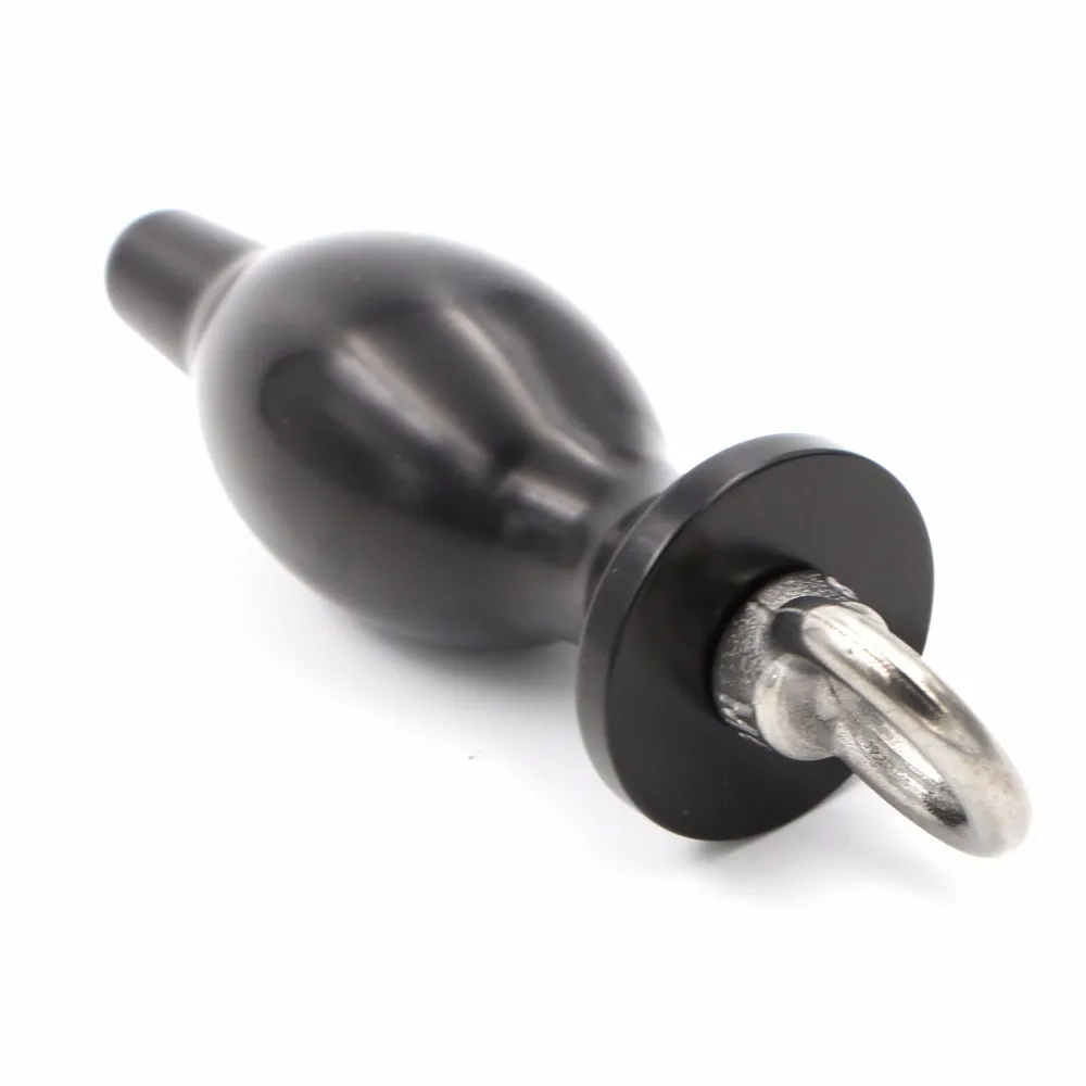 пробка металл черная с кольцом 7х2,6см 47418-mm в России