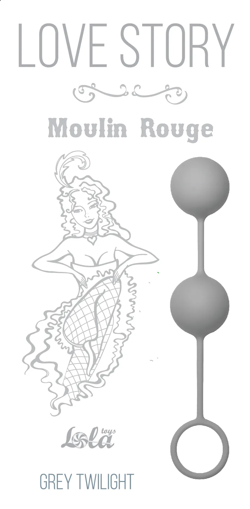 вагинальные шарики love story moulin rouge grey 3009-02lola в России