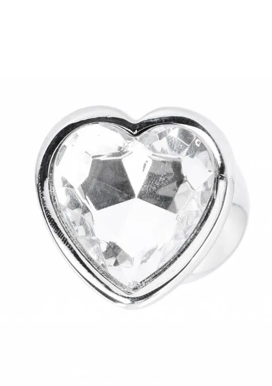 анальная пробка с сердцем shots media, диаметр 2.7 см в России