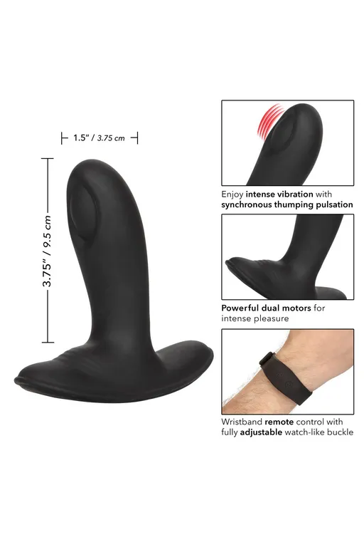 анальный стимулятор pulsing probe с функией "пульсирующее воздействие" и управлением с браслета в России