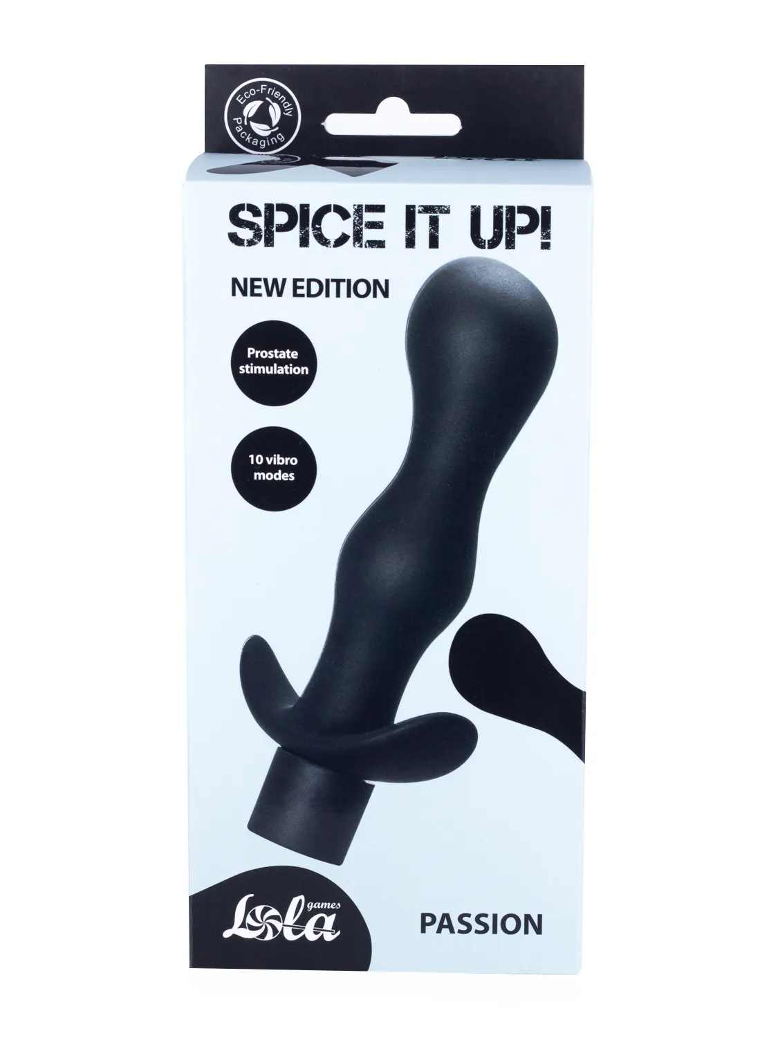 анальная пробка с вибрацией spice it up passion dark grey 8004-02lola в России