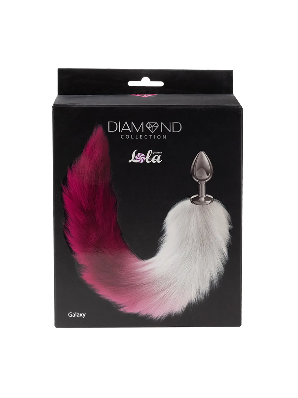 анальная пробка с хвостом diamond galaxy pink 4019-02lola в России