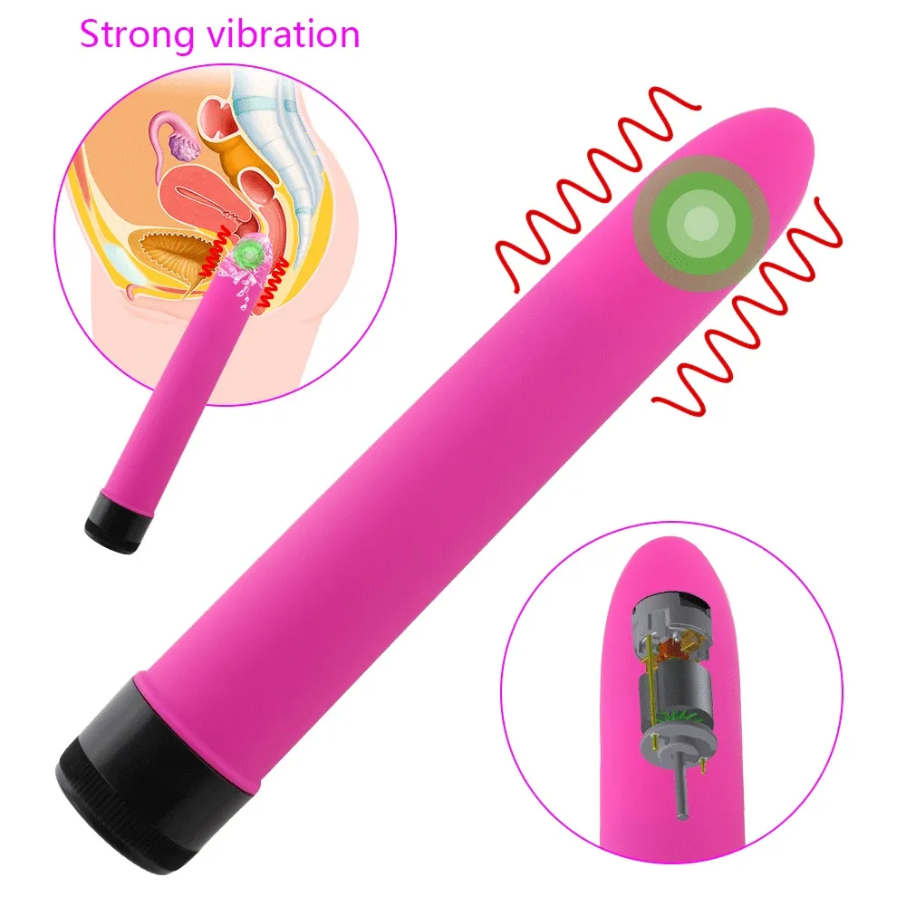 классический вибратор с силиконовым напылением 47499-mm в России