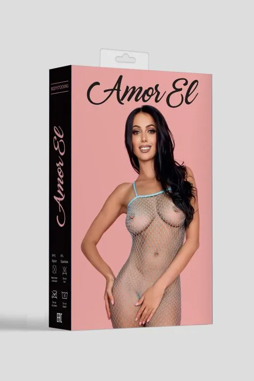 Эротическое кетсьюит (боди-комбинезон) cielo s/l голубой в России