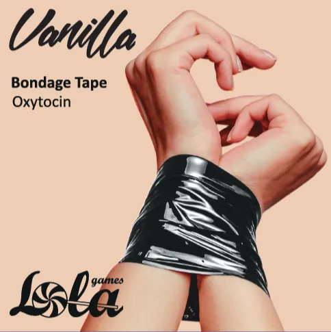 бондажная лента vanilla oxytocin black 1169-02lola в России
