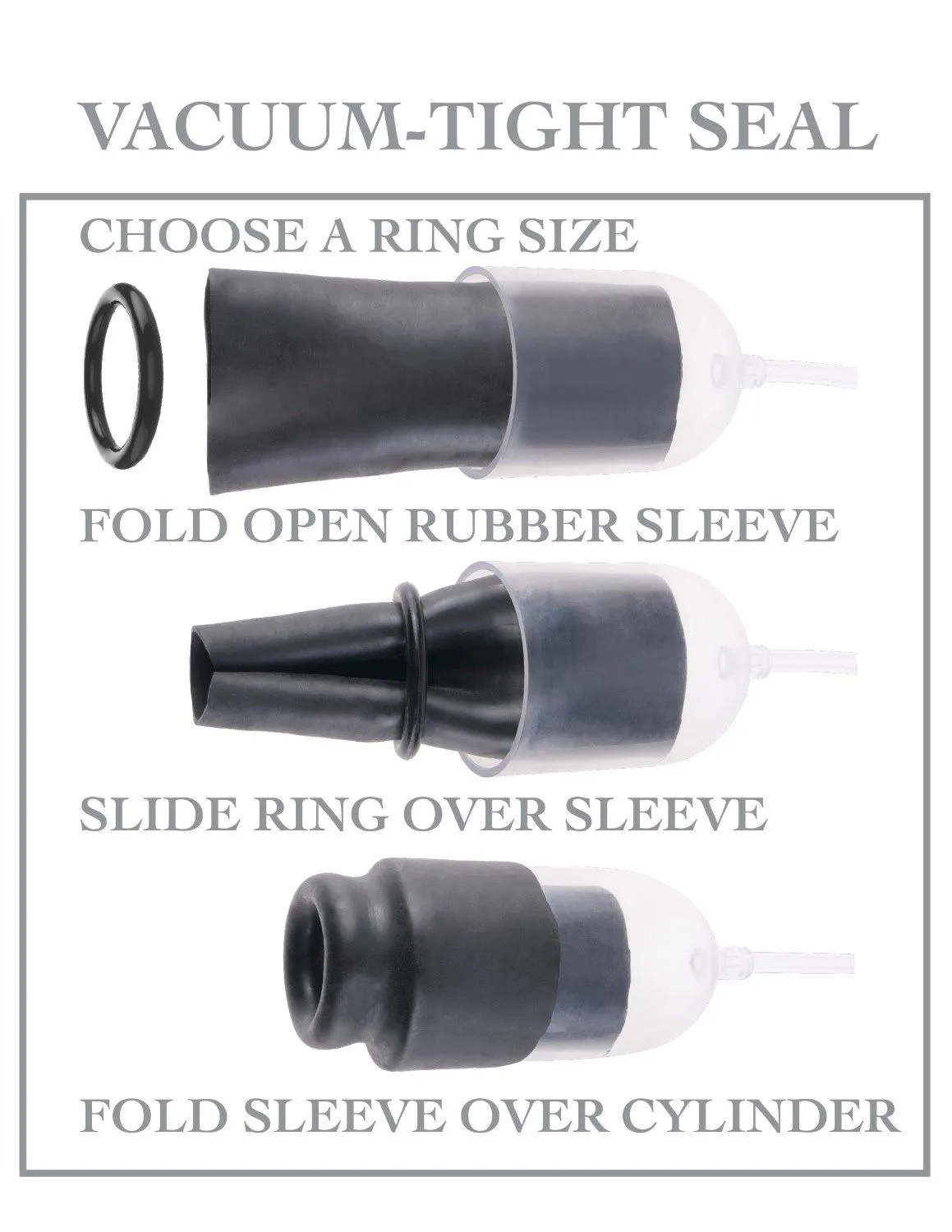 помпа pipedream suck n stroke head pump, черная в России