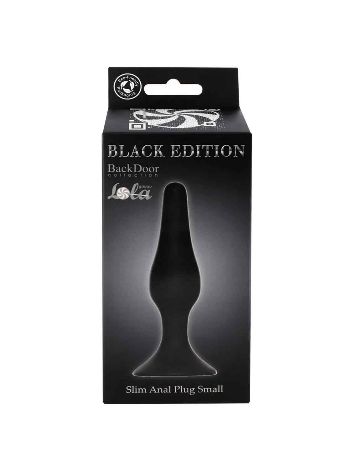 анальная пробка slim anal plug small black 4207-01lola в России