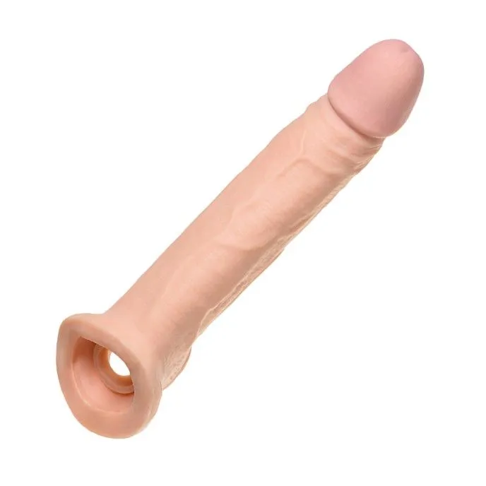 насадка toyfa xlover, для увеличения размера, tpe, телесный, 16,5 см в России