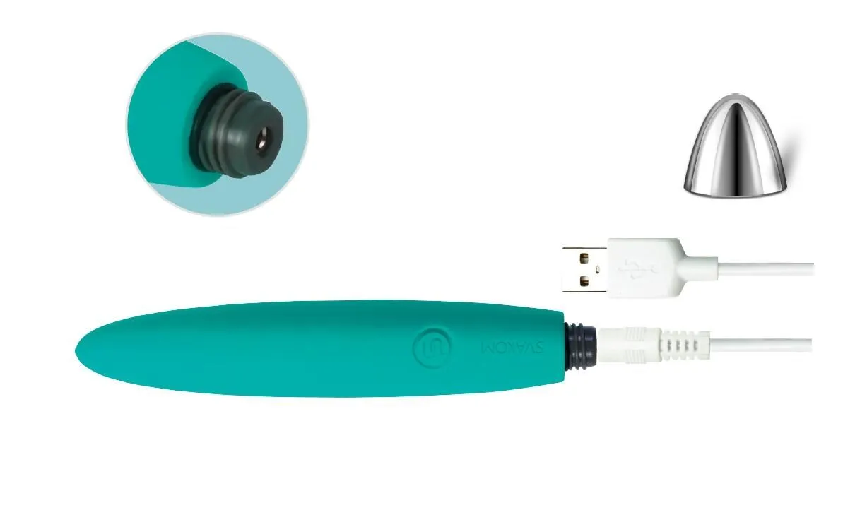 мини-вибромассажер svakom daisy, зелёный в России