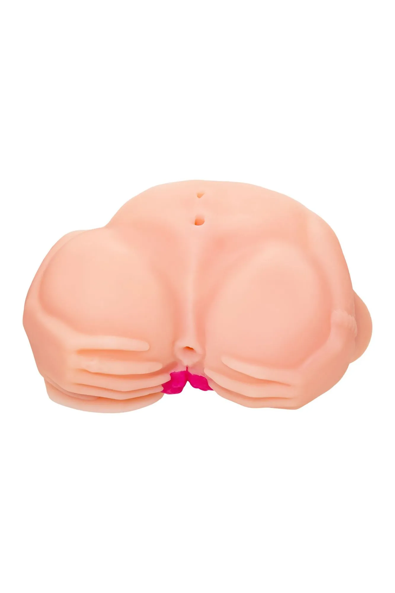 мастурбатор реалистичный toyfa juicy pussy nicole с вибрацией, вагина и анус, tpr, телесный, 19 см в России