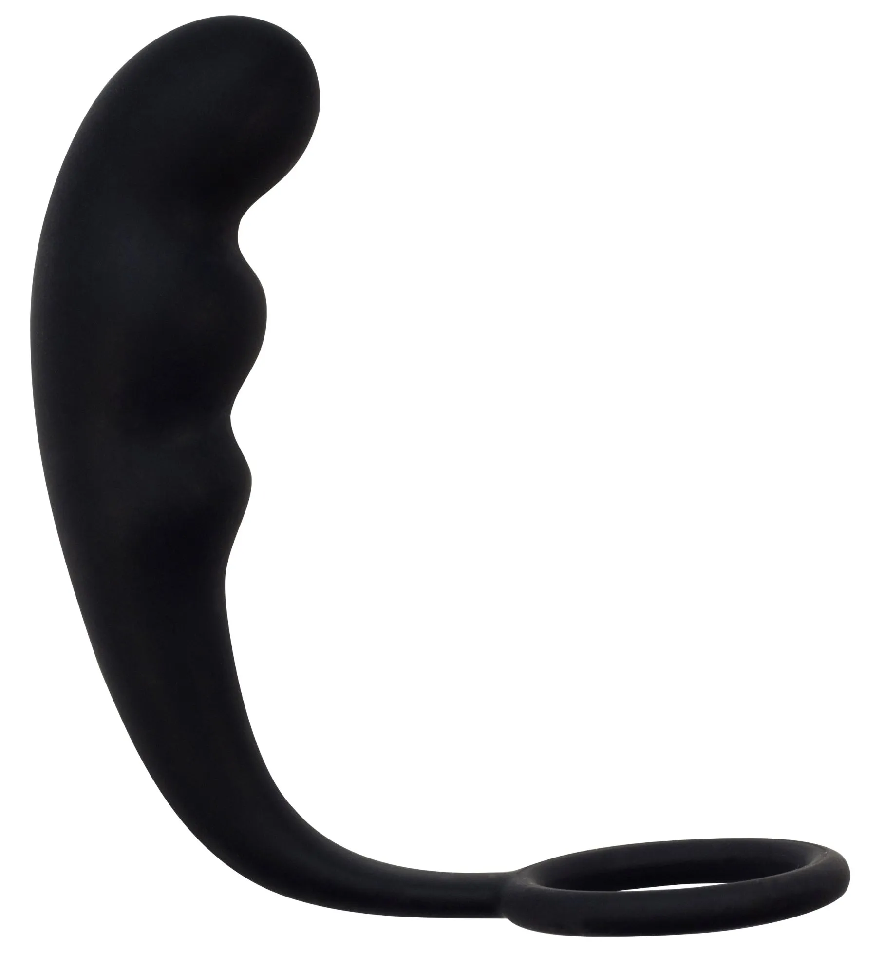 анальный стимулятор с эрекционным кольцом mountain range anal plug black 4218-01lola в России