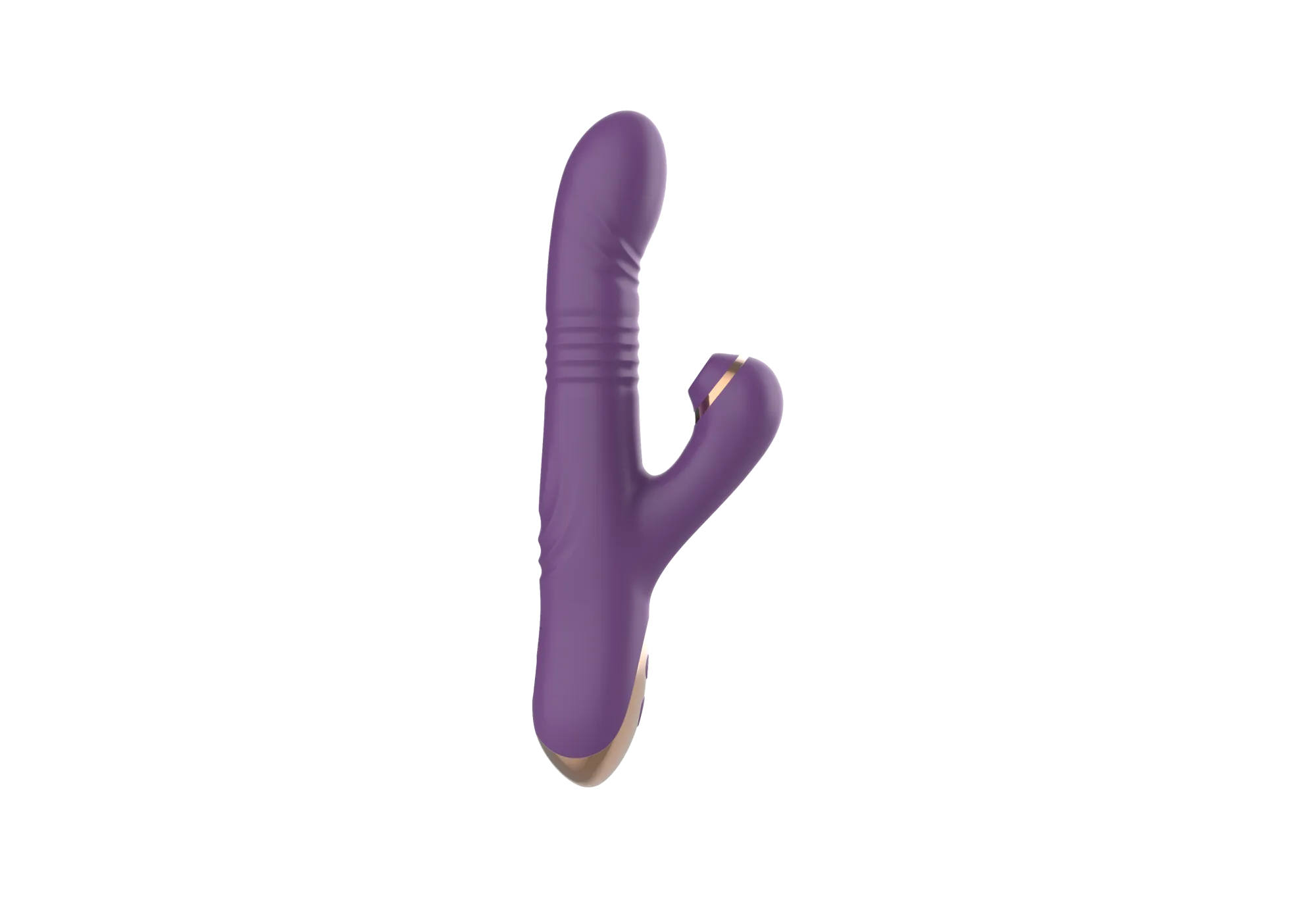 силиконовый вибратор с возвратно-поступательной стимуляцией sw24126-purple в России