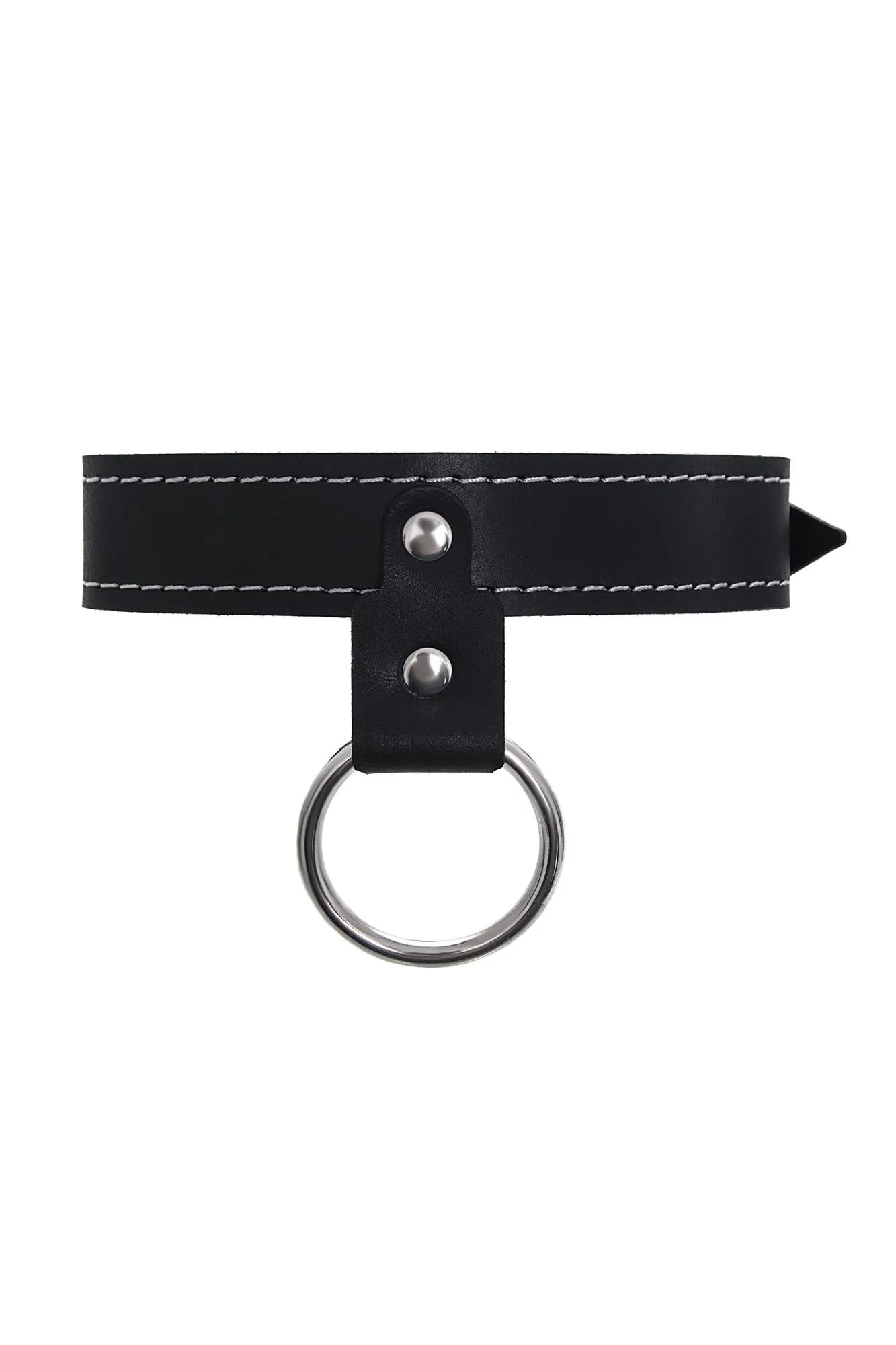 ошейник pecado bdsm, однослойный pecado bdsm, узкий, натуральная кожа, черный в России