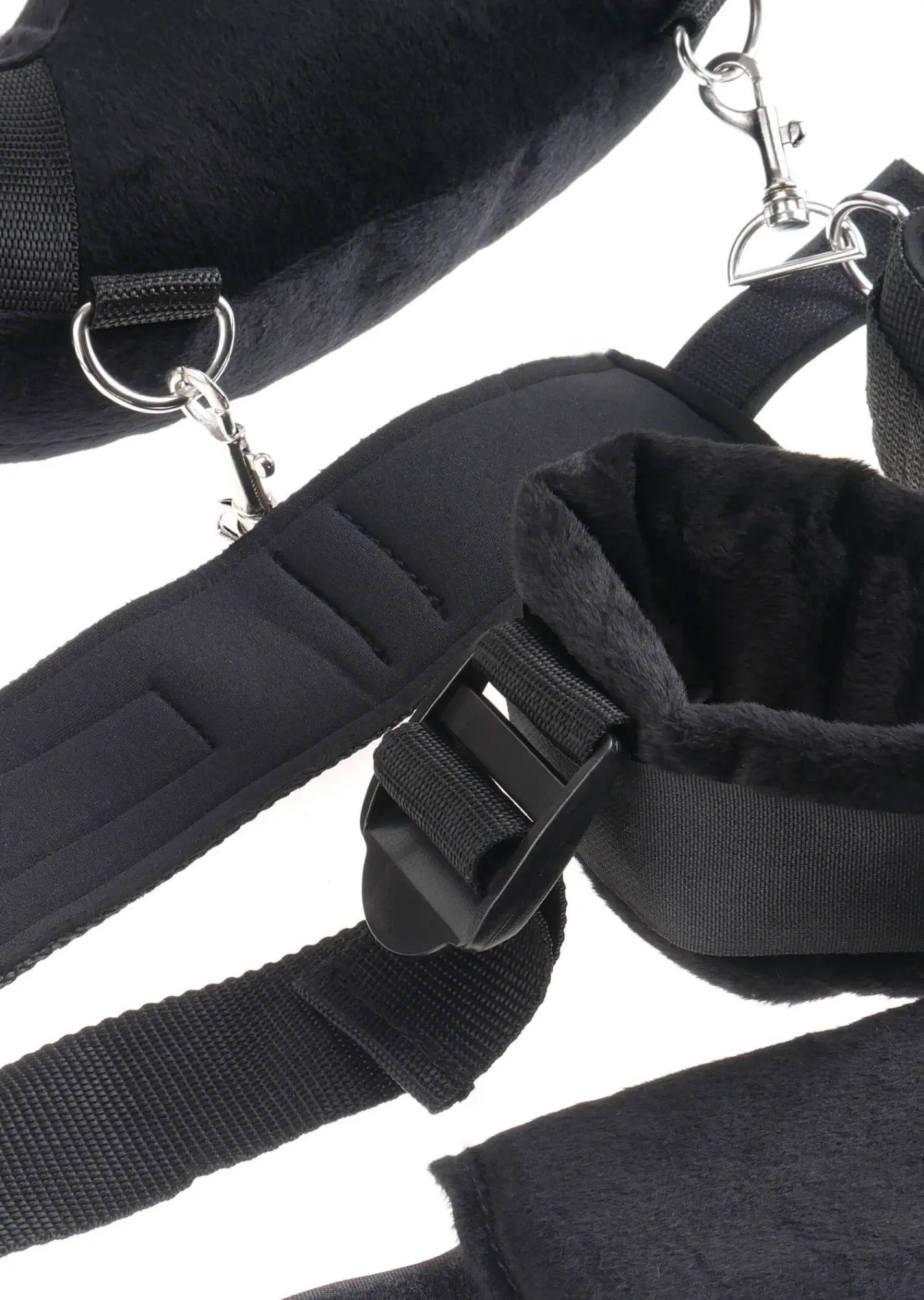 набор для бондажа pipedream position master with cuffs, черный в России