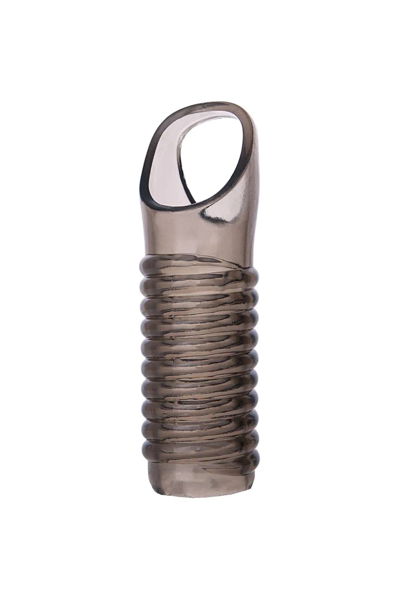 насадка toyfa xlover, для увеличения размера, tpe, черная прозрачная, 11 см в России