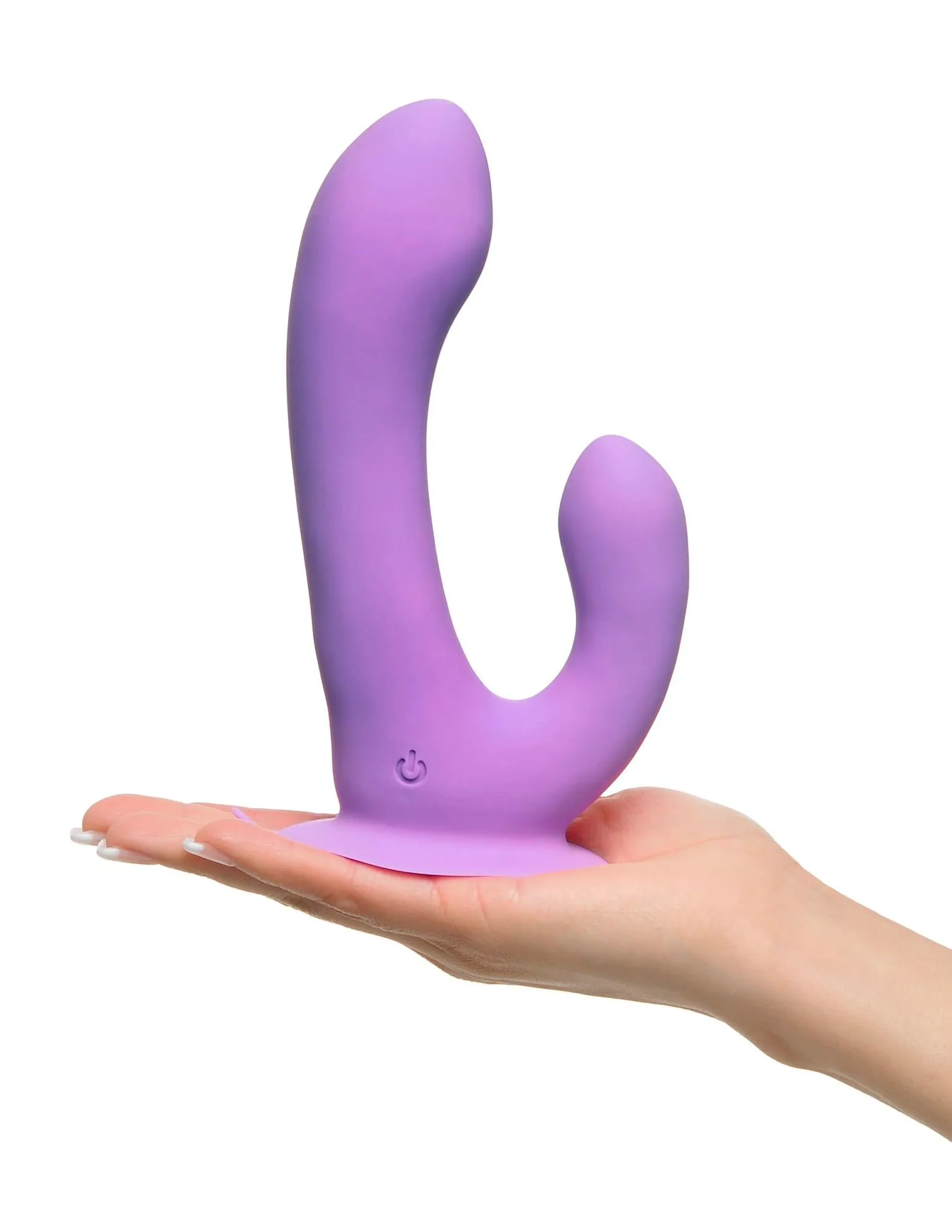 вибратор pipedream fantasy for her duo pleasure wallbang-her, фиолетовый в России