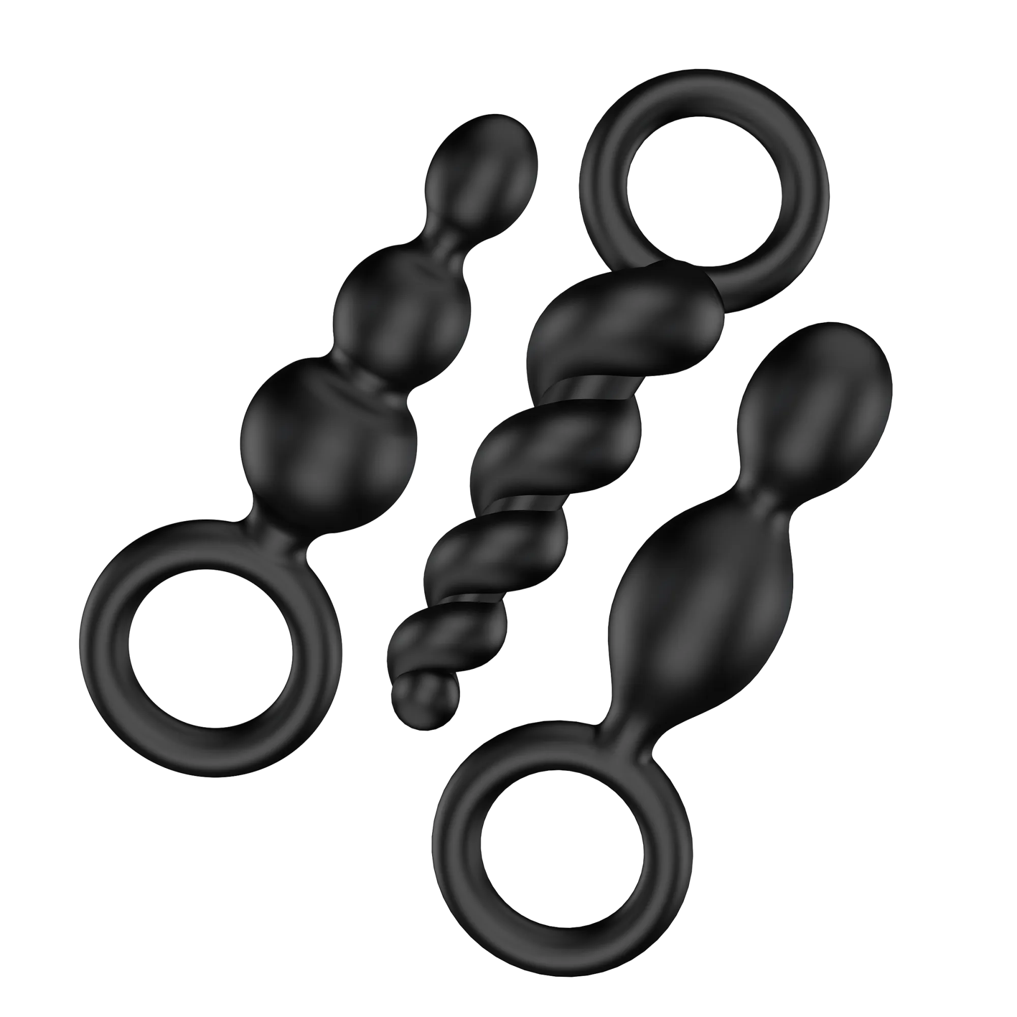 комплект анальных стимуляторов satisfyer black 000756sa в России