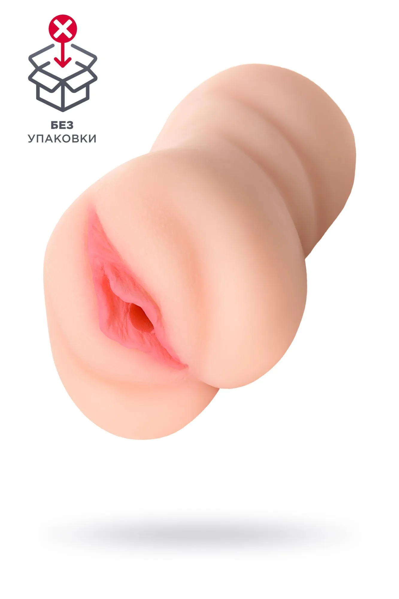 мастурбатор реалистичный, tpr, телесный, 13,5 см, без упаковки в России