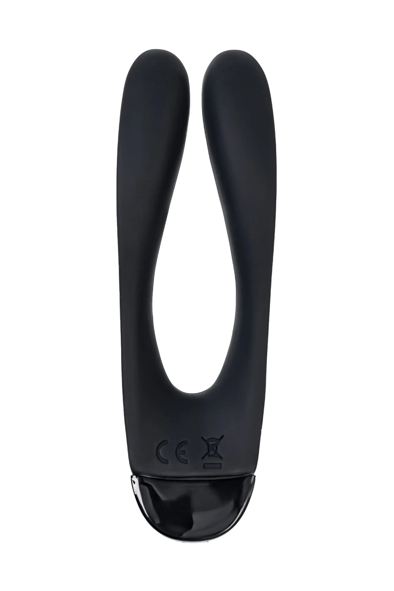 многофункциональный стимулятор для пар satisfyer partner candy cane, силикон, чёрный в России