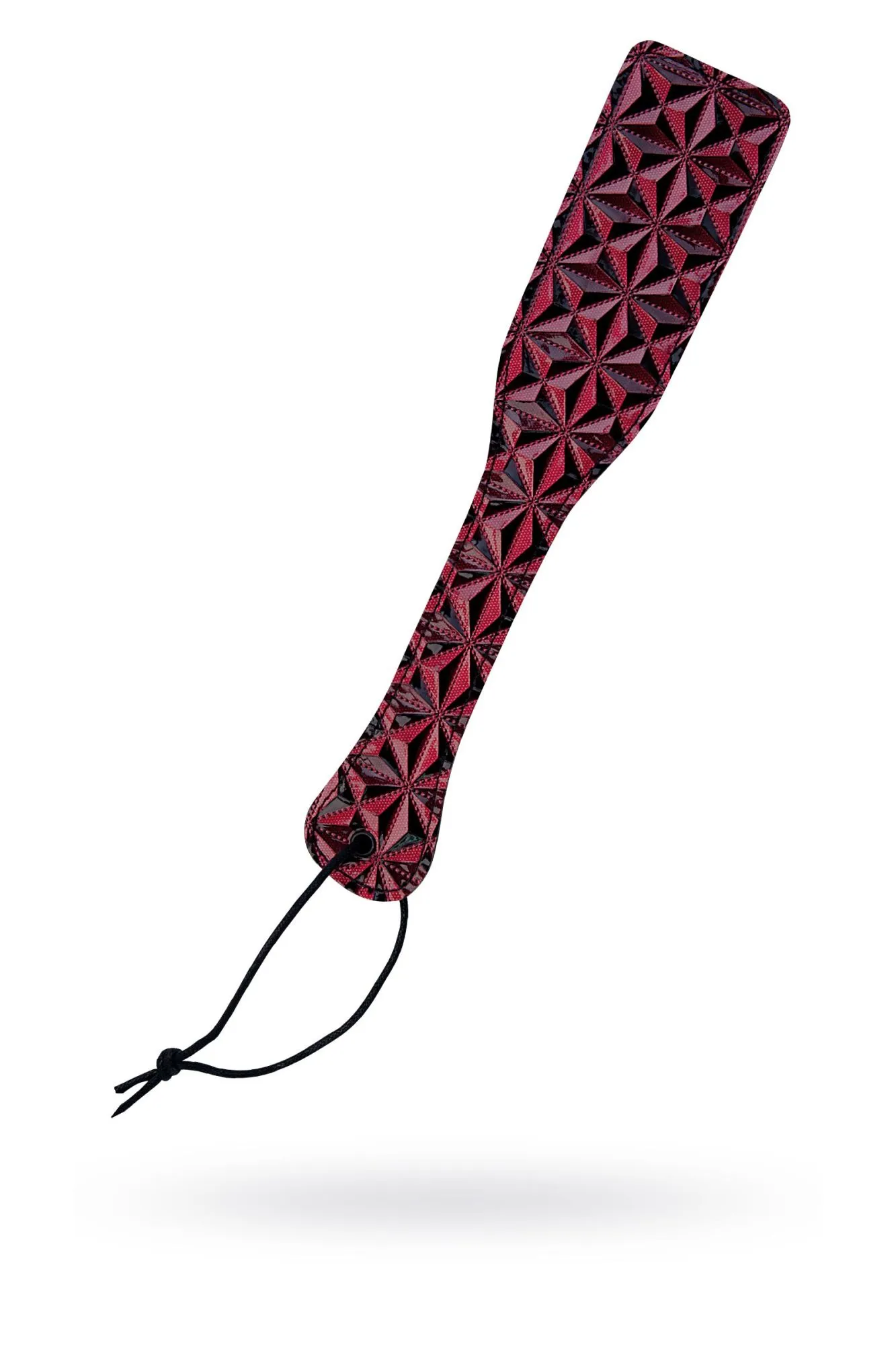 шлепалка toyfa theatre из материала с 3d эффектом, красная в России