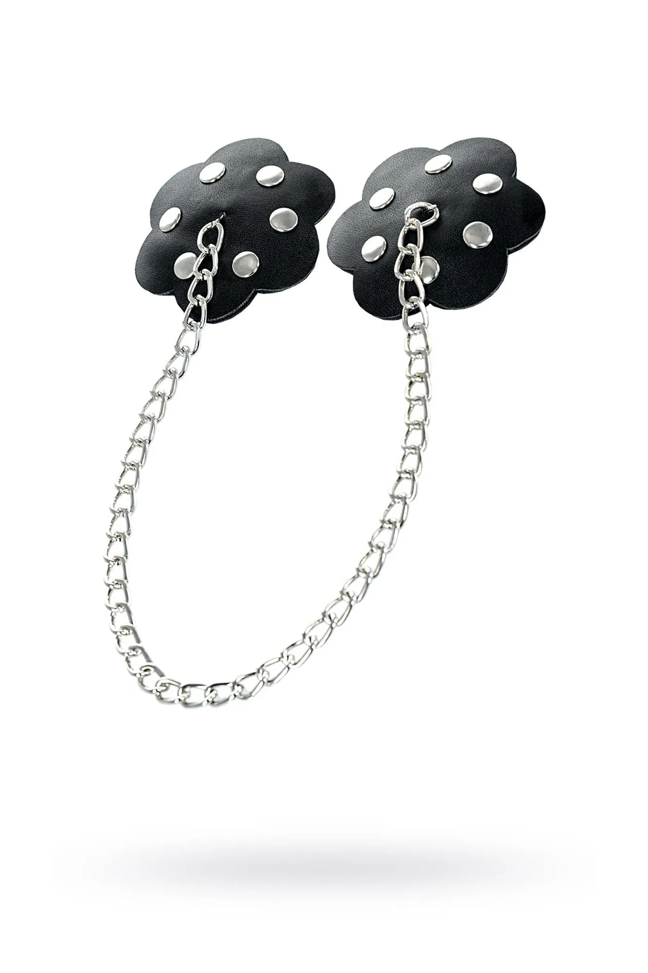 Эротическое пэстис с цепочкой toyfa theatre, черный в России