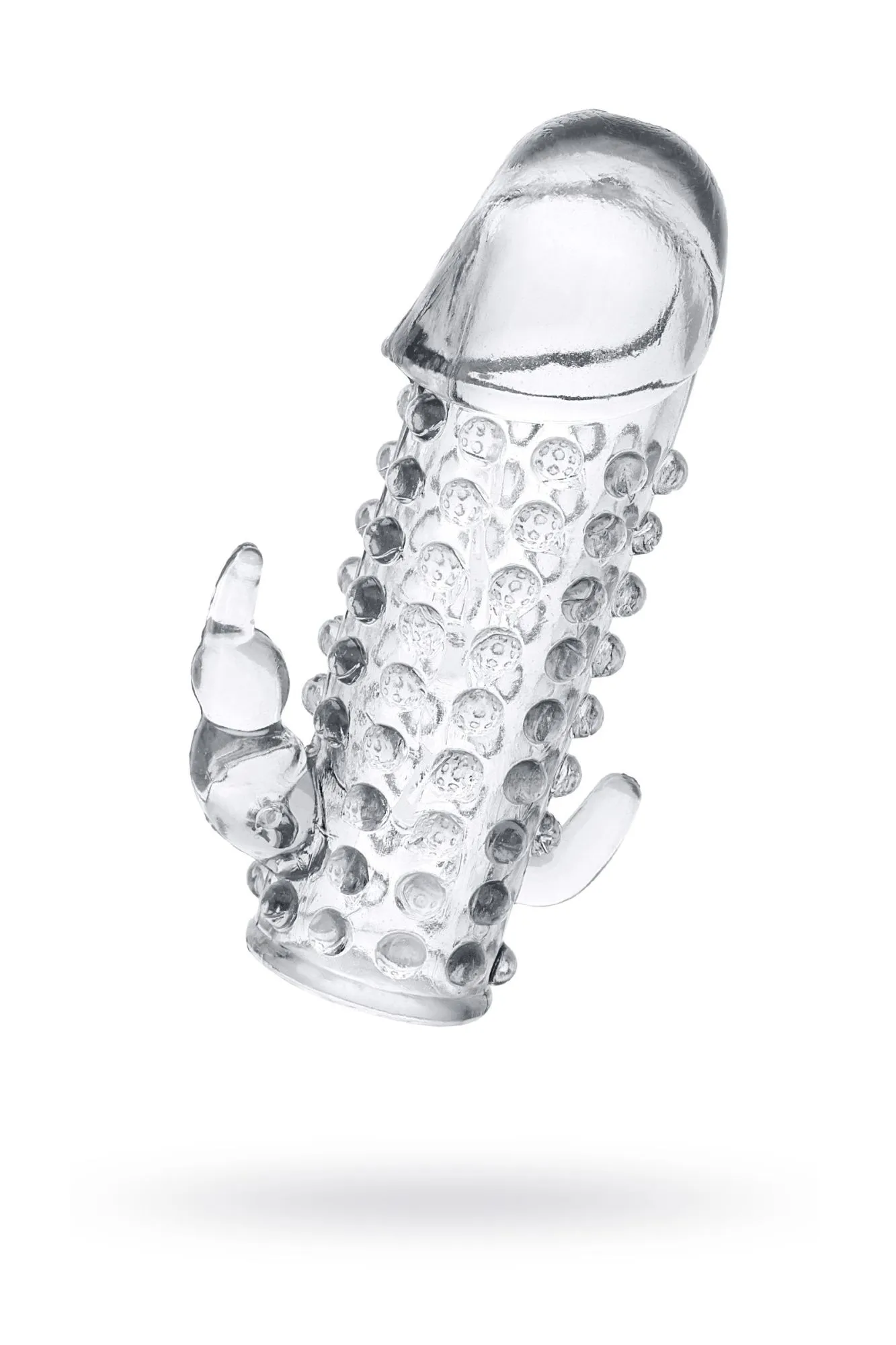 насадка на пенис toyfa, tpe, прозрачный, 13 см в России