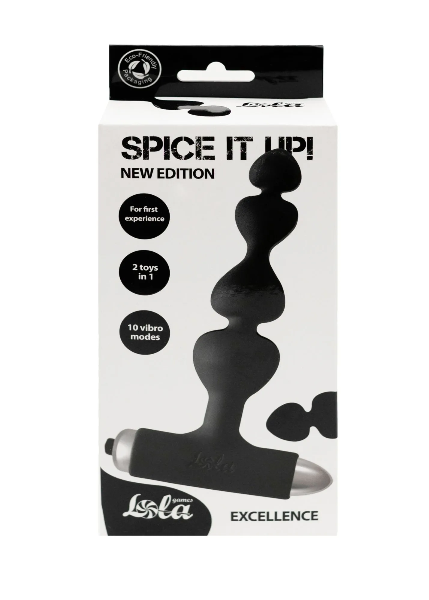 анальная пробка с вибрацией spice it up new edition excellence black 8016-01lola в России