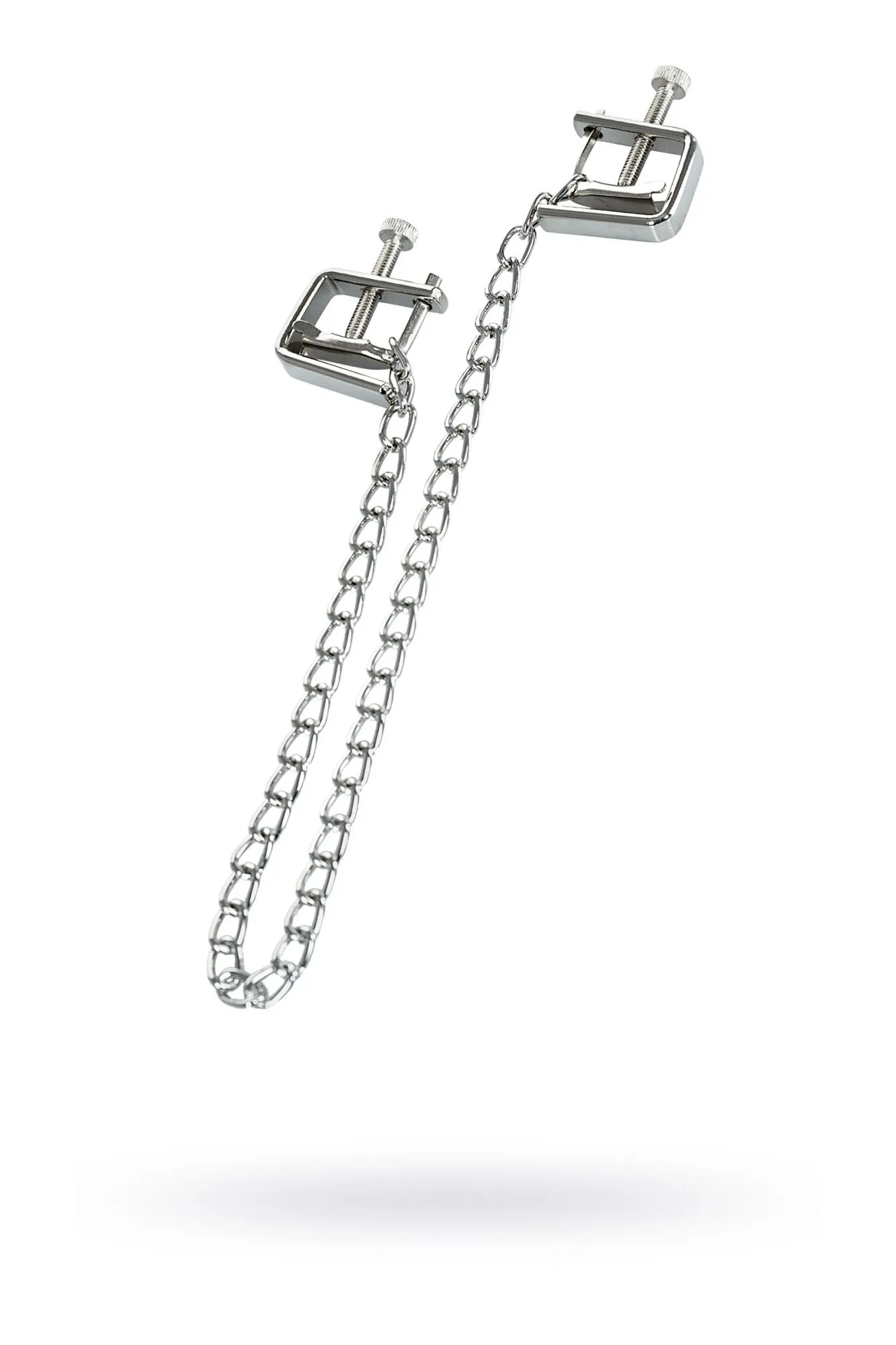 зажимы для сосков theatre by toyfa с цепочкой, металл, серебряные в России