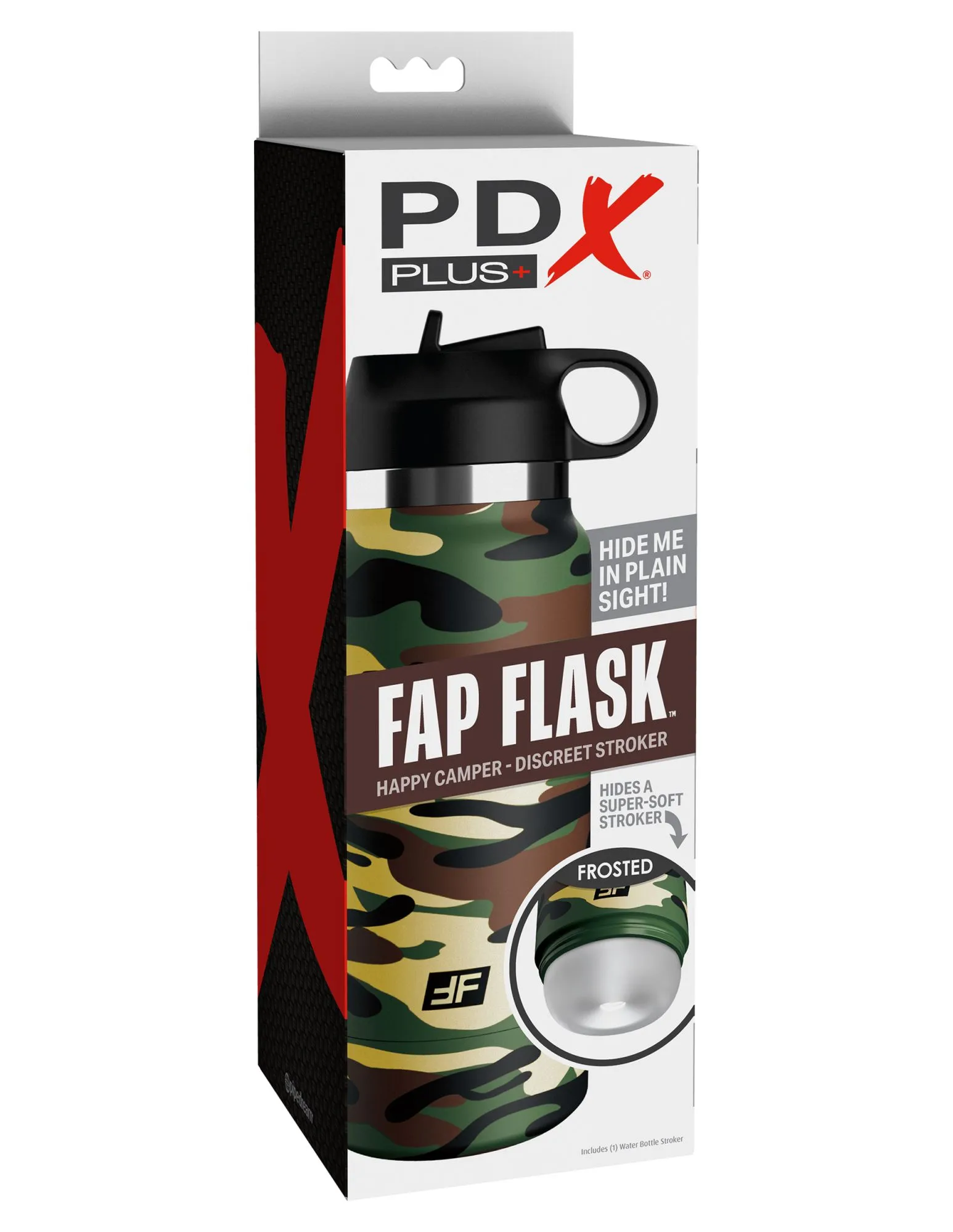 мастурбатор fap flask thrill seeker discreet stroker камуфляжный - frosted pipedream rd63020pd в России