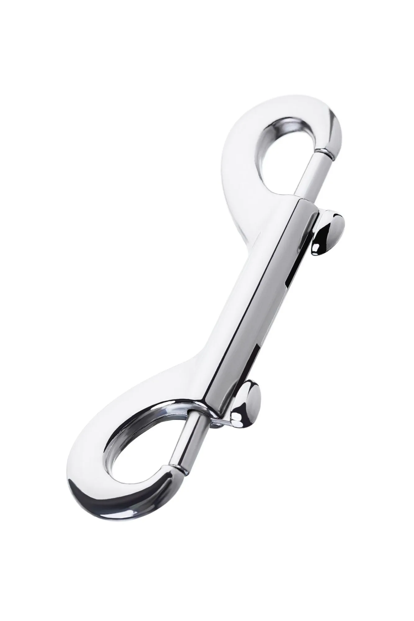 карабин двусторонний toyfa metal, металл, серебряный, 9 см в России