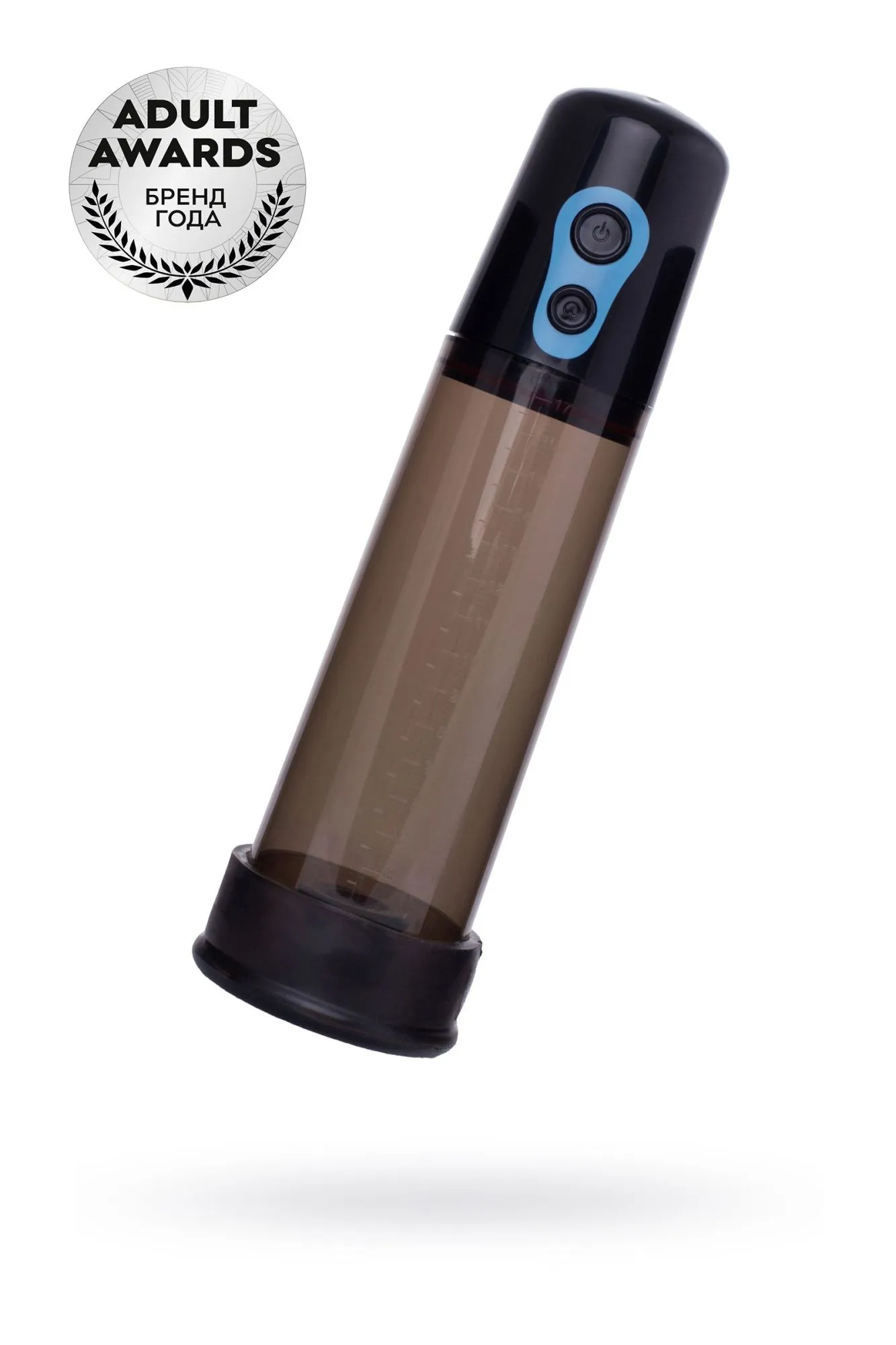 помпа для пениса toyfa  a-toys acrilic, силикон, чёрный, 26 см в России