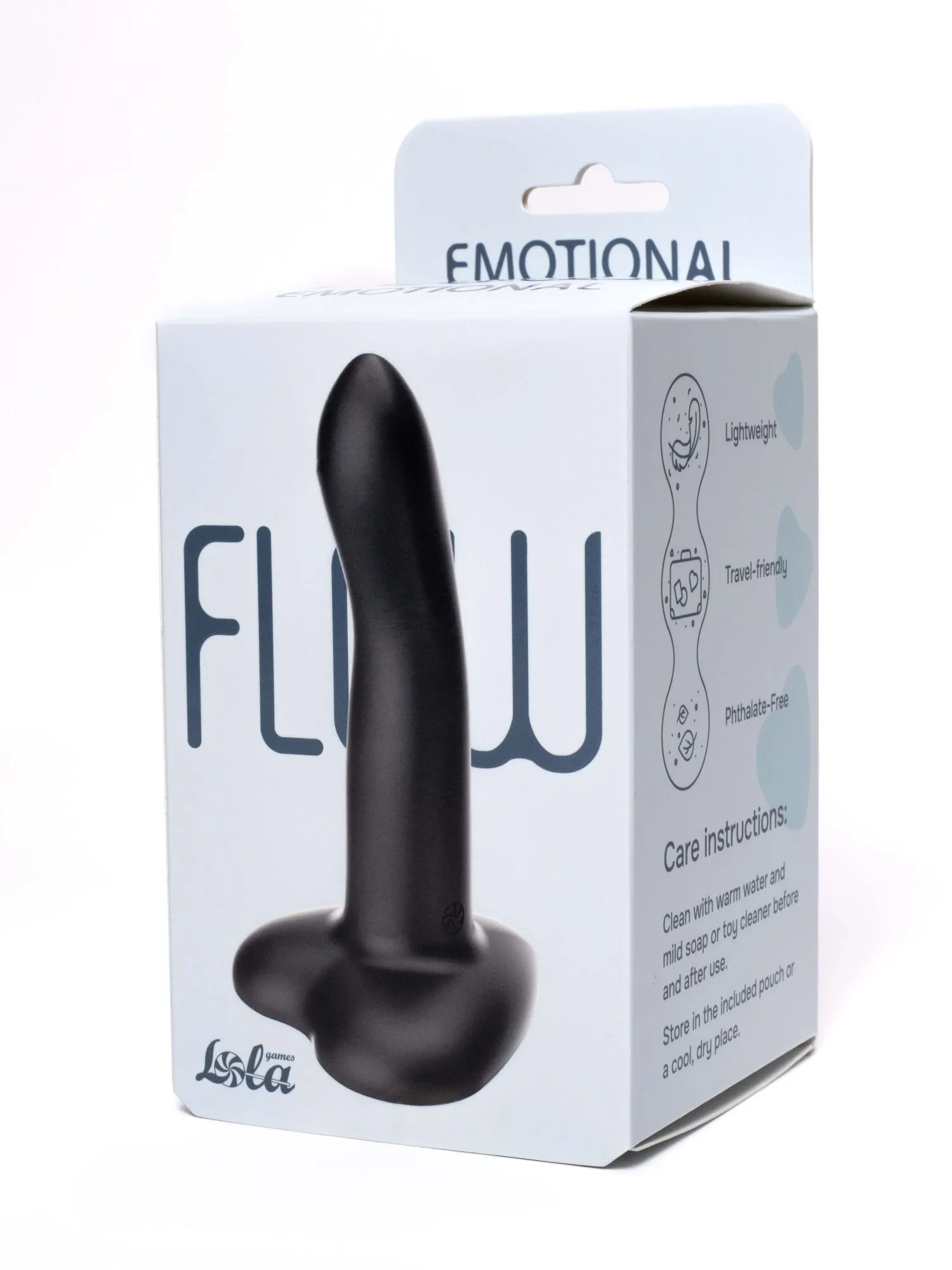 нереалистичный дилдо emotional black 2045-04lola в России