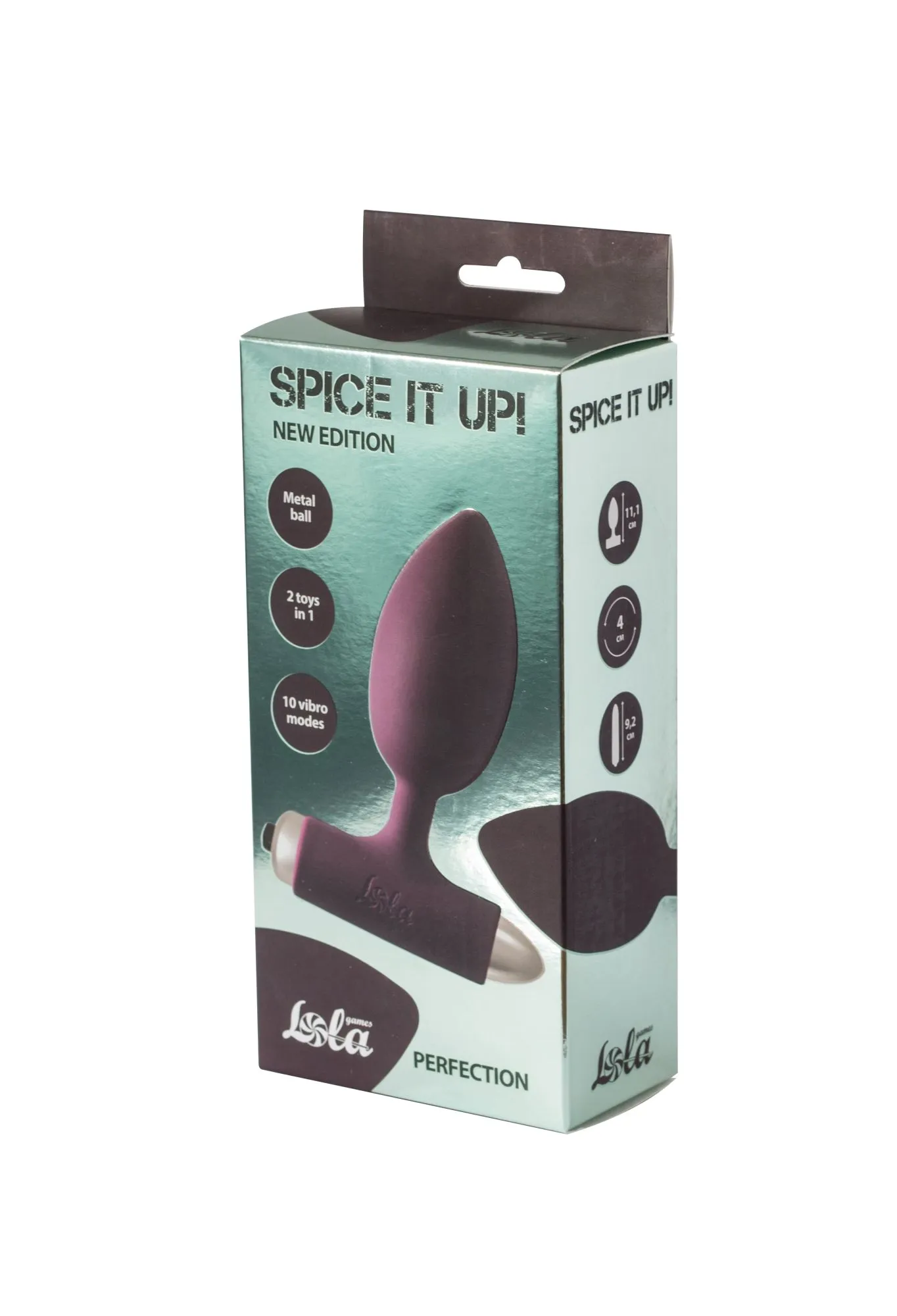 анальная пробка с вибрацией spice it up new edition perfection wine red 8014-03lola в России