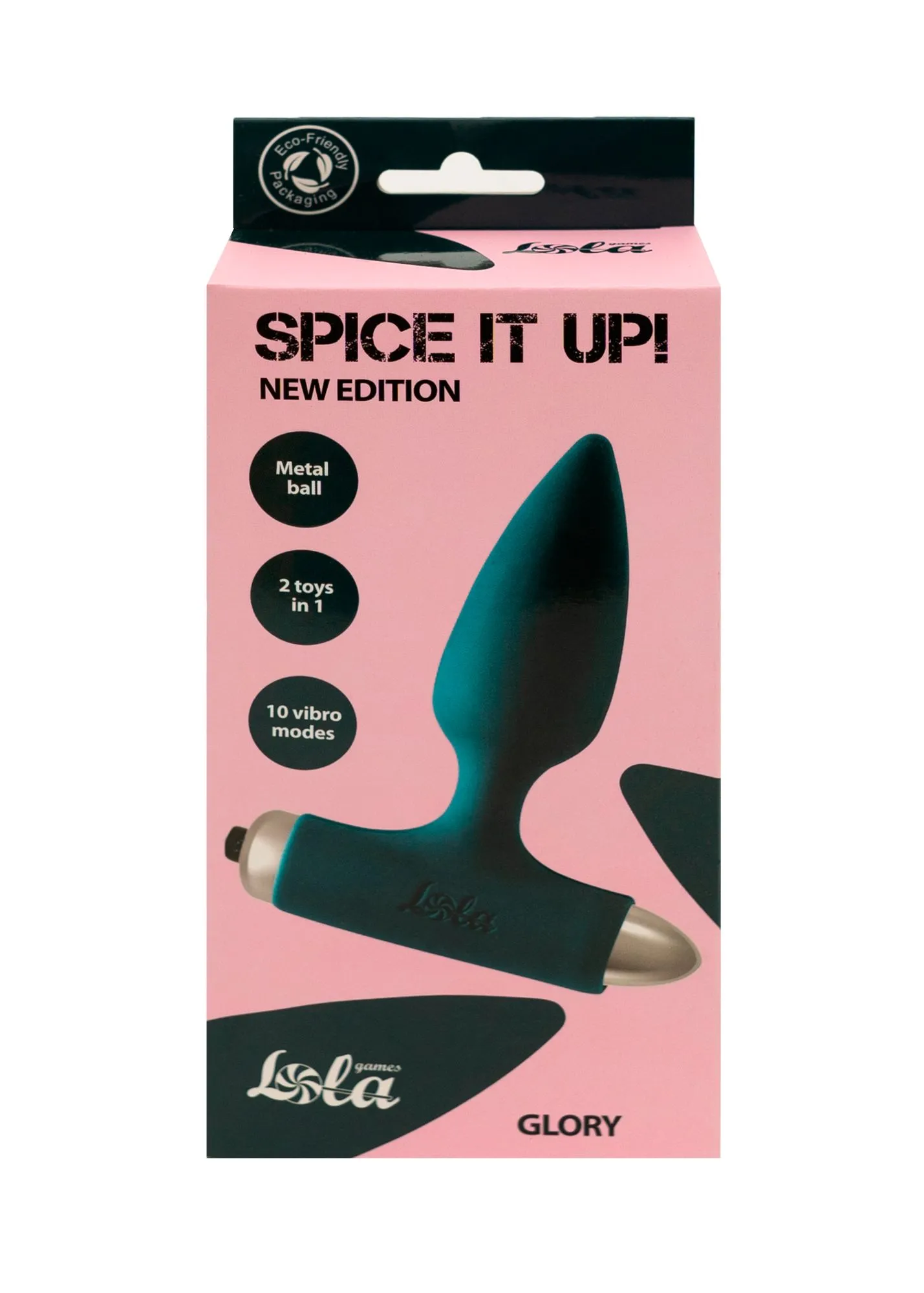 анальная пробка с вибрацией spice it up new edition glory dark green 8015-02lola в России