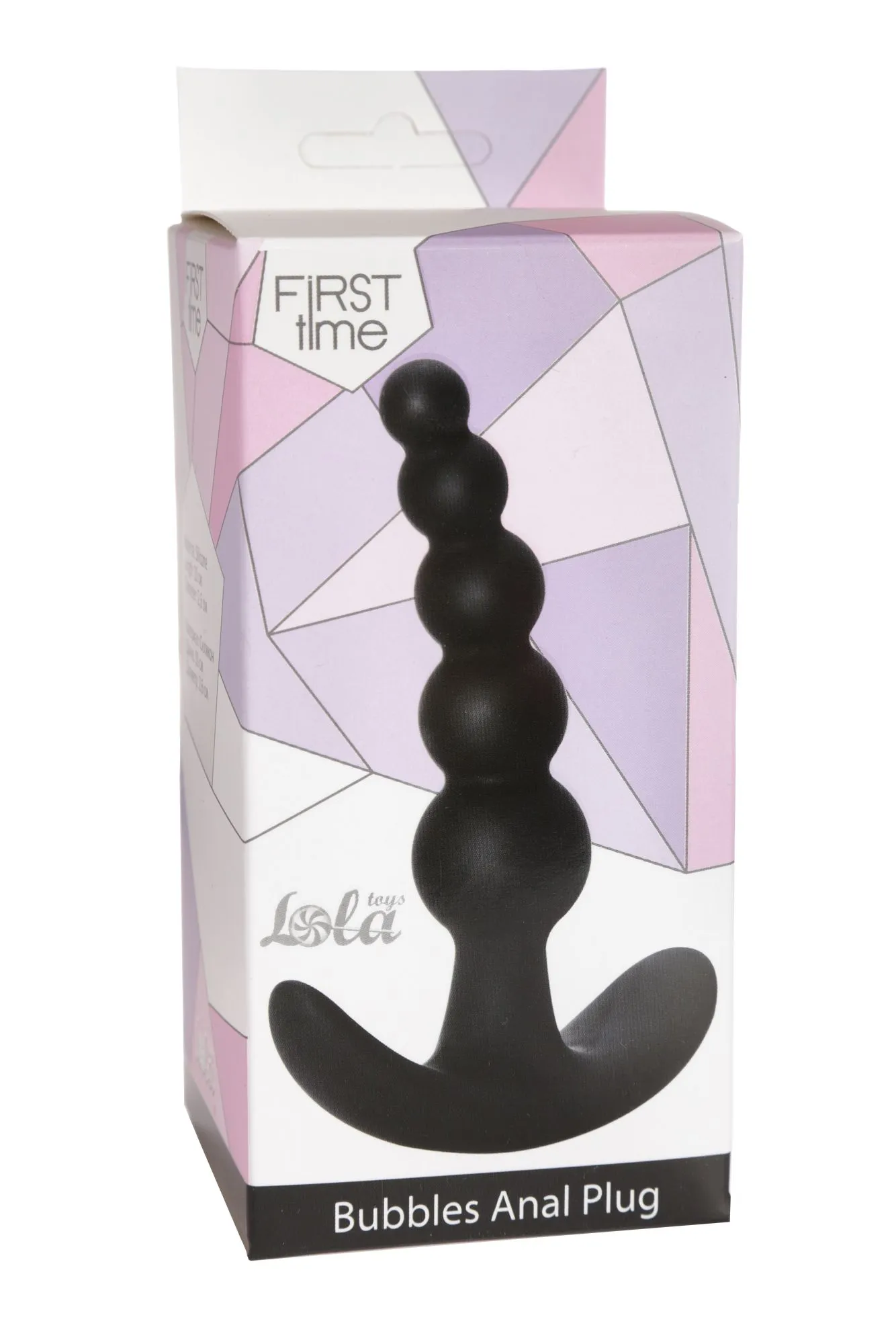 анальная пробка bubbles anal plug black 5001-03lola в России