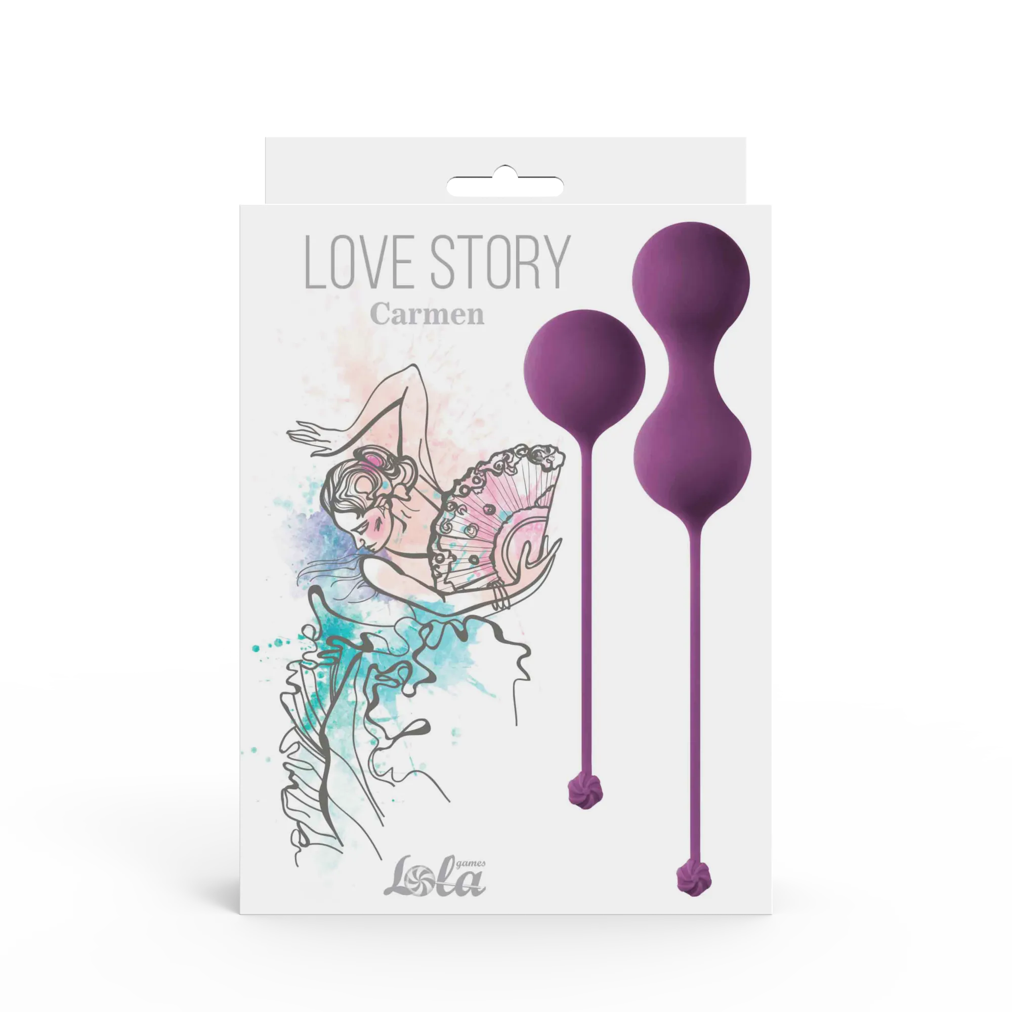 набор вагинальных шариков love story carmen lavender sunset 3011-03lola в России