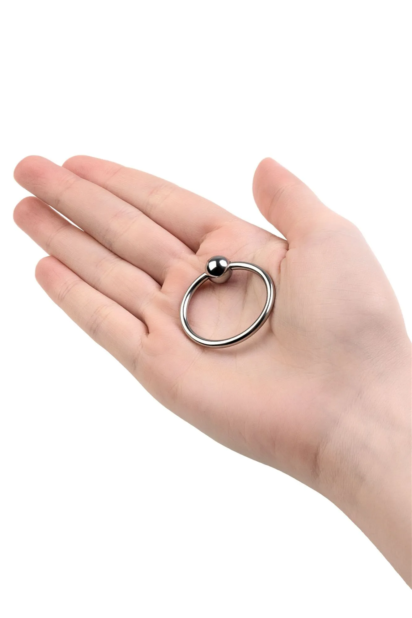 кольцо под головку пениса metal by toyfa, серебряное в России