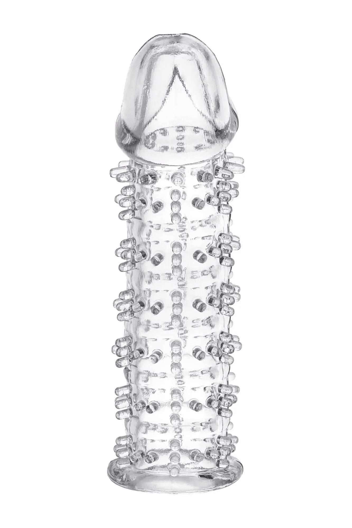 насадка toyfa, tpe, прозрачный, 12,5 см в России