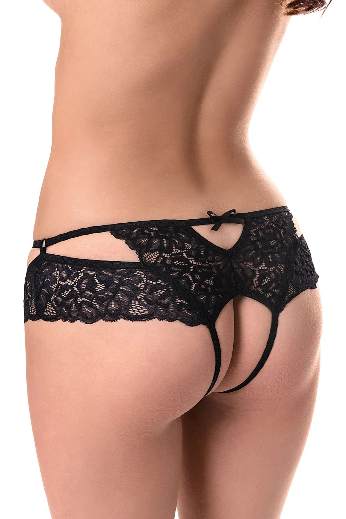 Эротическое эротические трусики erolanta felicity, черный 50-52 в России