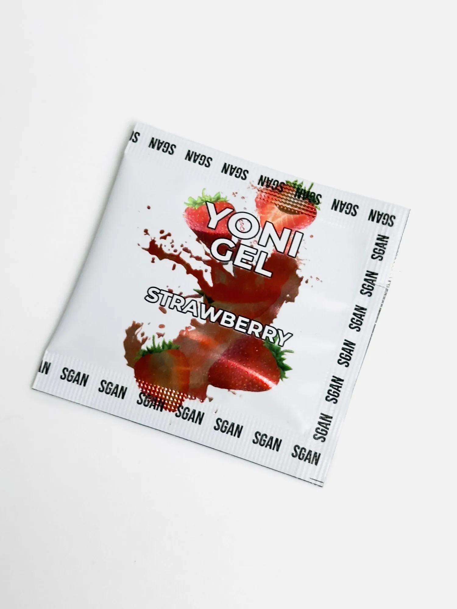 саше лубрикант sgan sensual со вкусом клубники для орального секса 5 мл 0561sg в России