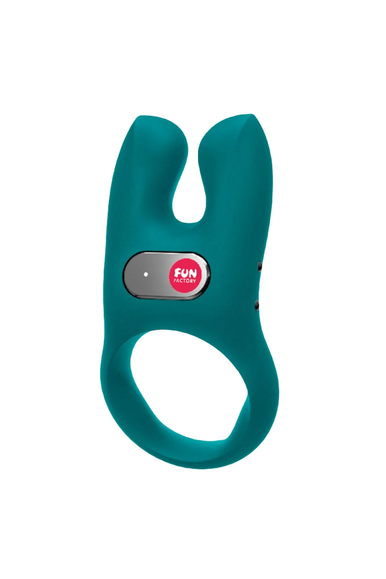 кольцо эрекционное fun factory nos с вибрацией, силикон, зелёное, 8 см в России
