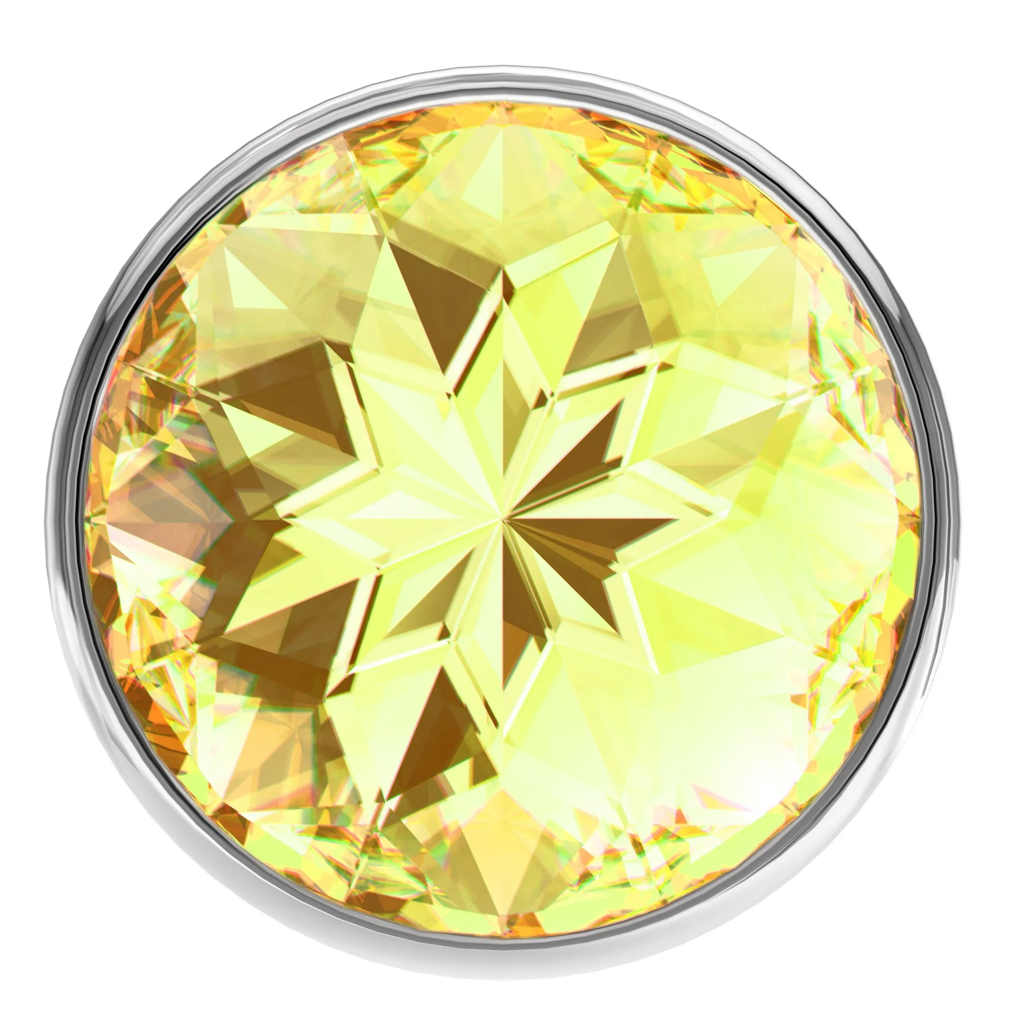 анальная пробка diamond yellow sparkle small 4009-02lola в России