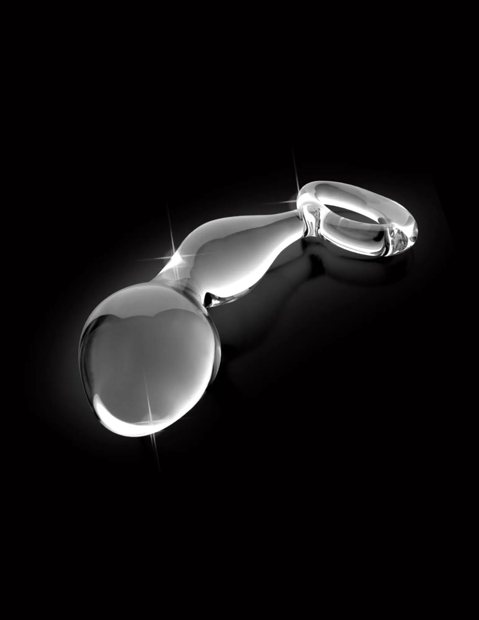 анальная пробка pipedream icicles №46, прозрачная в России