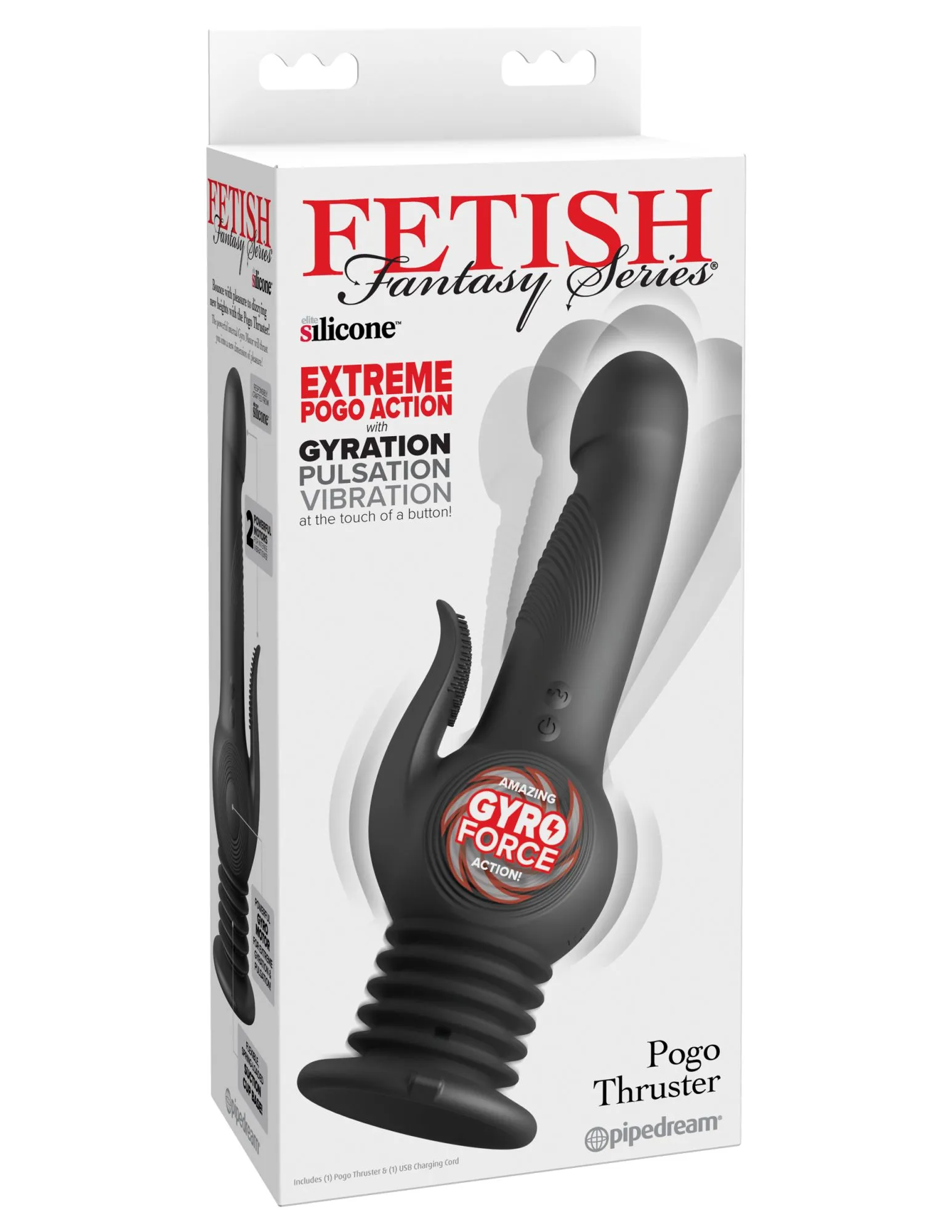 вибратор с функцией фрикций pogo thruster pipedream 456423pd в России