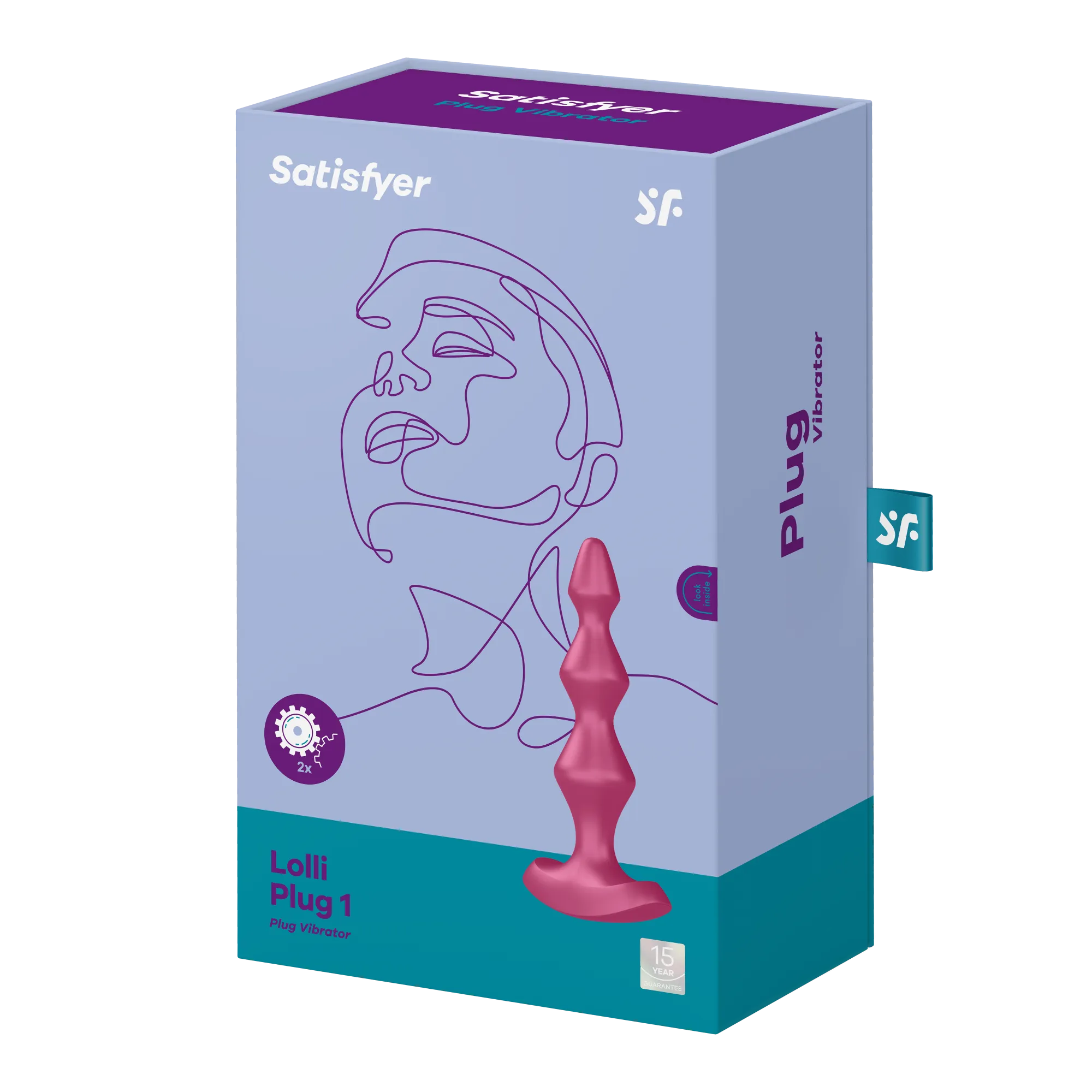 анальная пробка с вибрацией lolli-plug 1 berry 003207sa в России