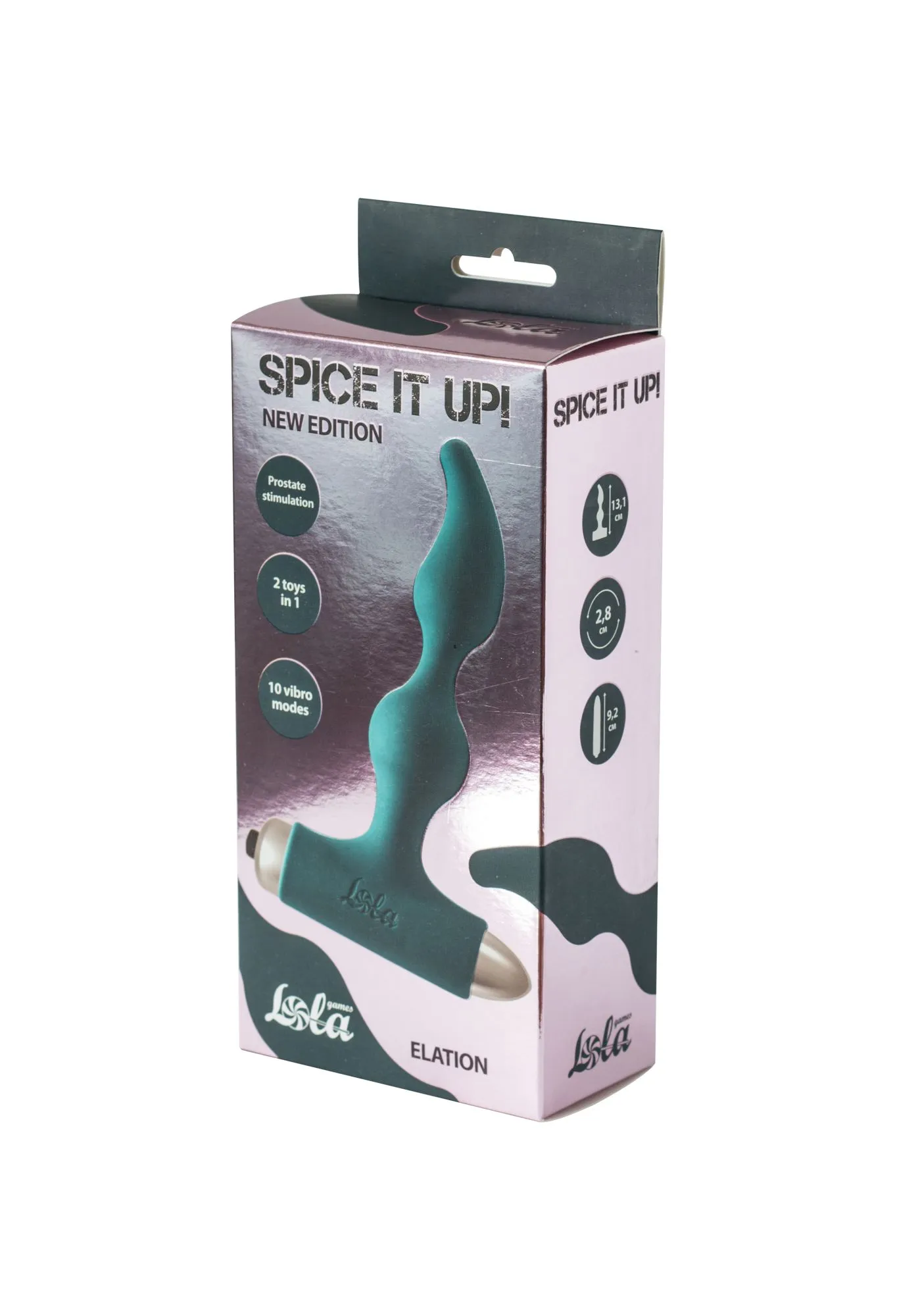 анальная пробка с вибрацией spice it up new edition elation dark green 8018-02lola в России