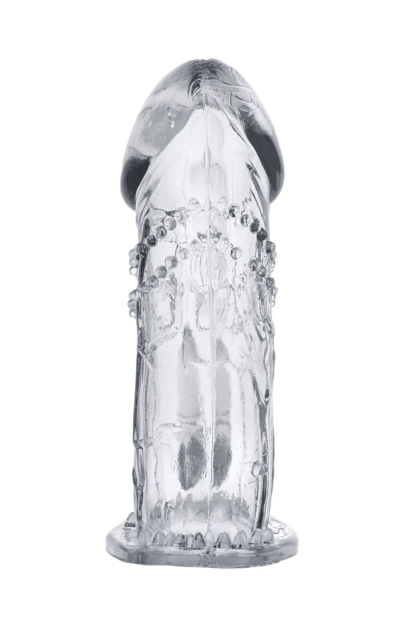 насадка на пенис toyfa, tpe, прозрачный, 13 см в России