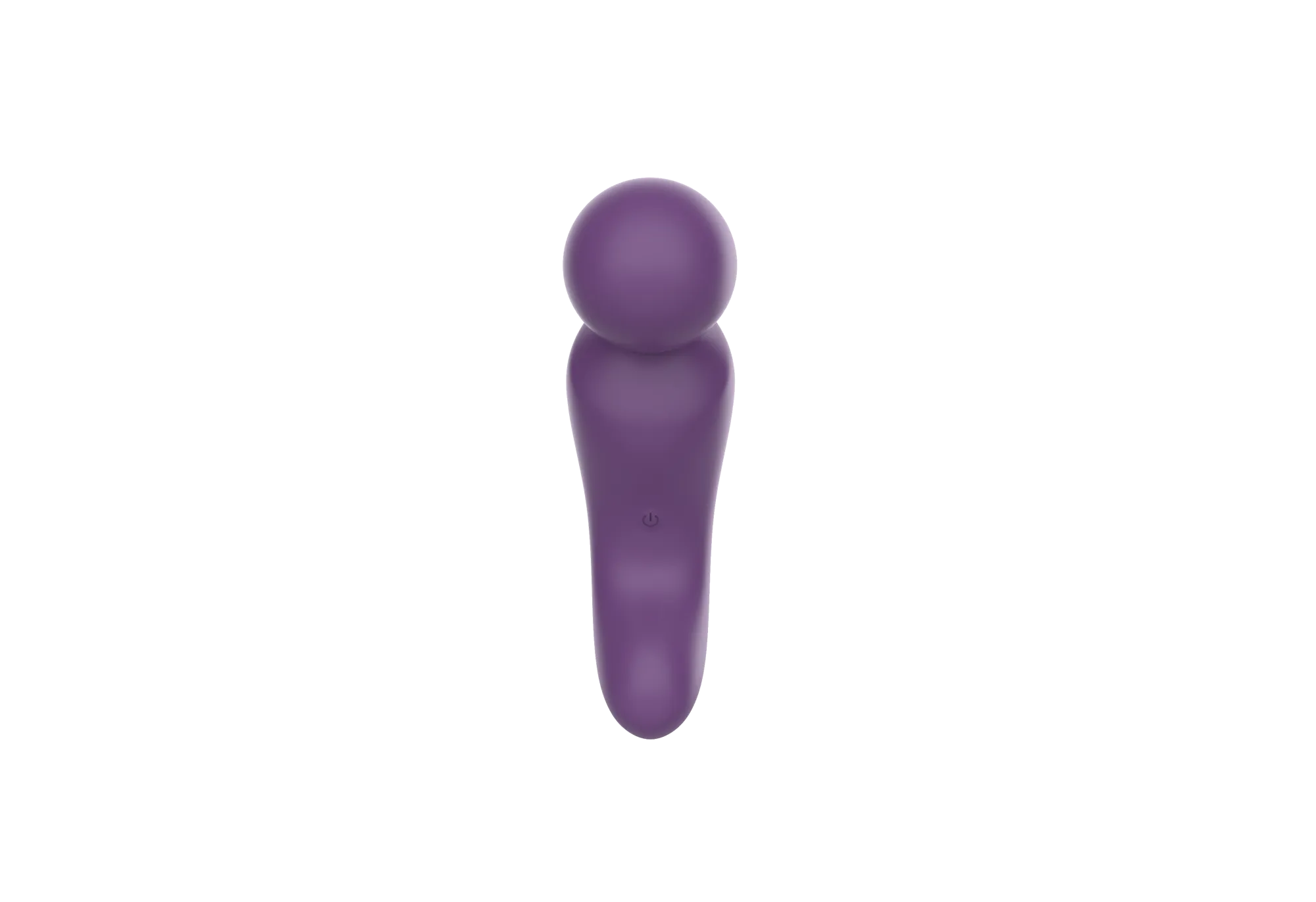 вибратор- вонд с изогнутым корпусом secwell sw24125-purple в России