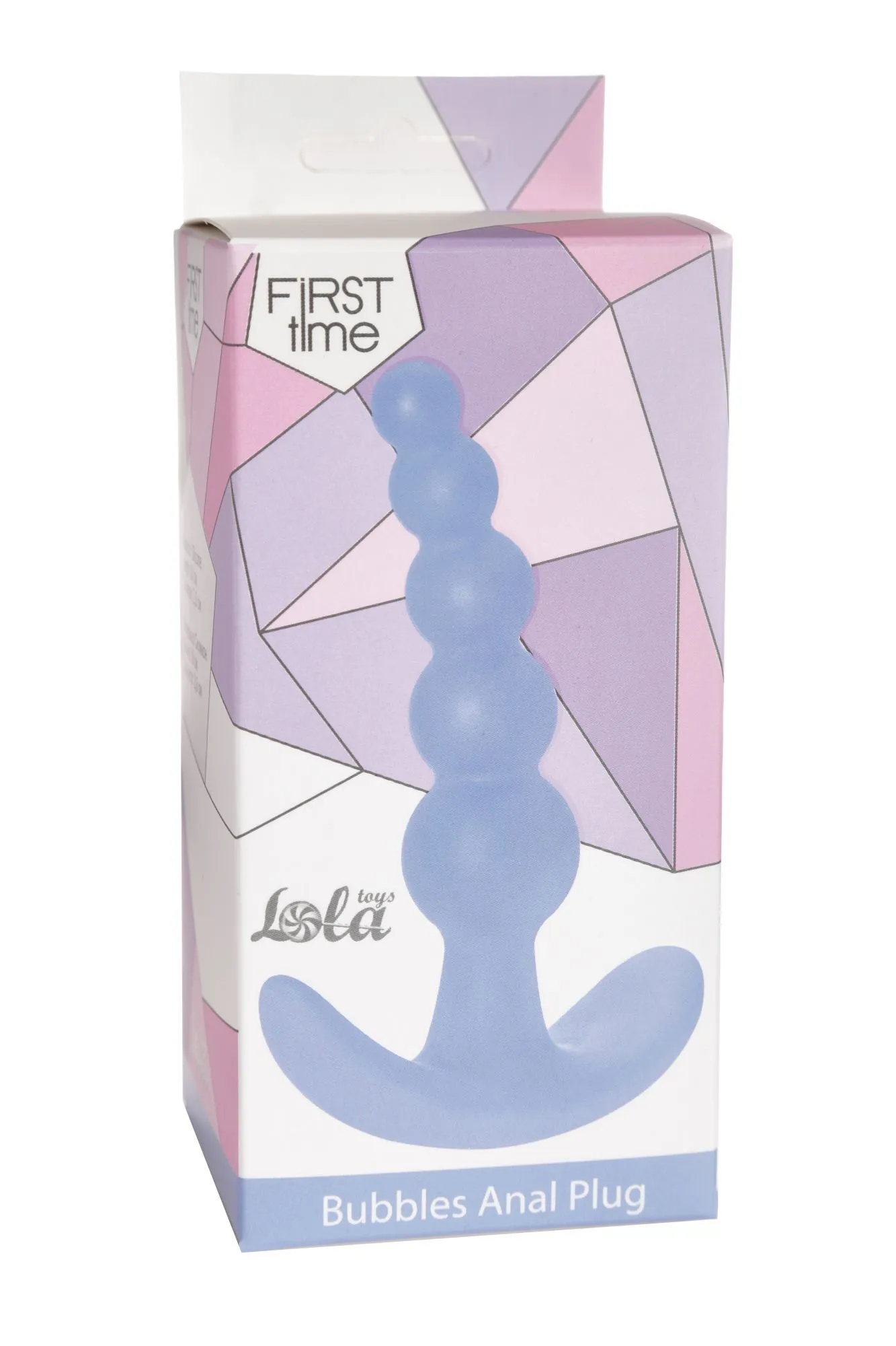 анальная пробка bubbles anal plug blue 5001-02lola в России