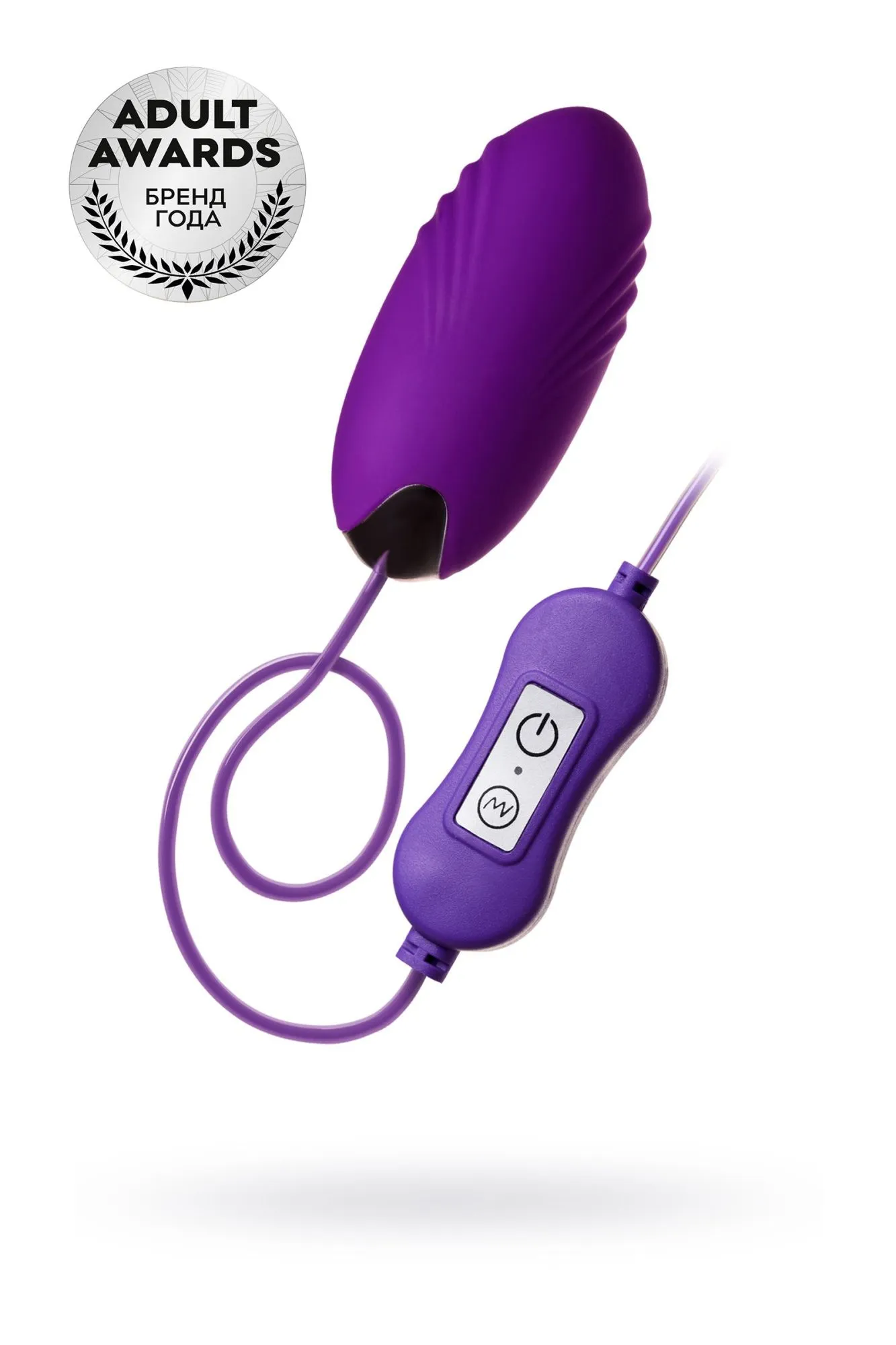 виброяйцо с пультом управления toyfa  a-toys shelly, силикон, фиолетовый в России